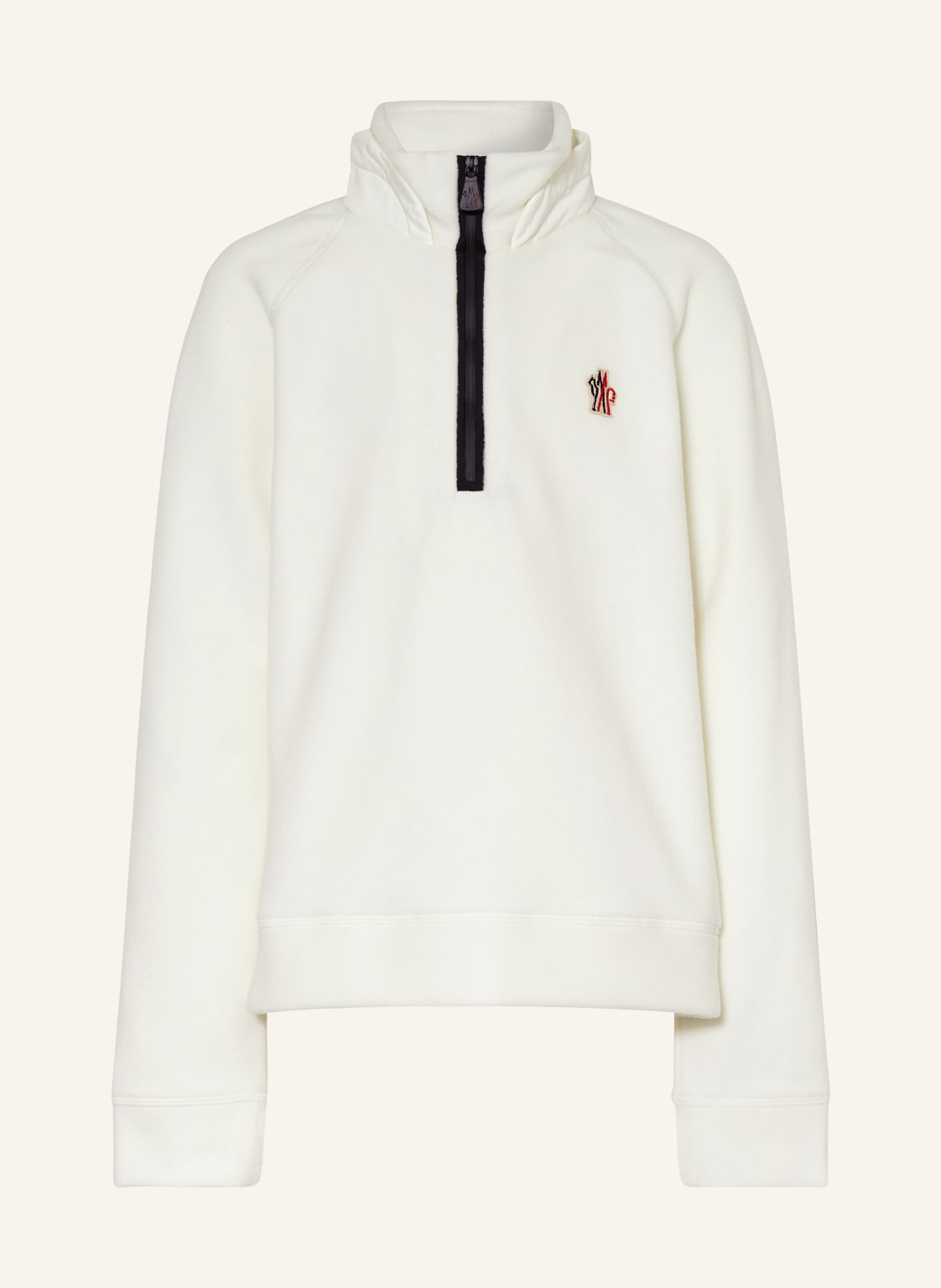 Moncler Enfant Fleece-Troyer weiss von MONCLER enfant