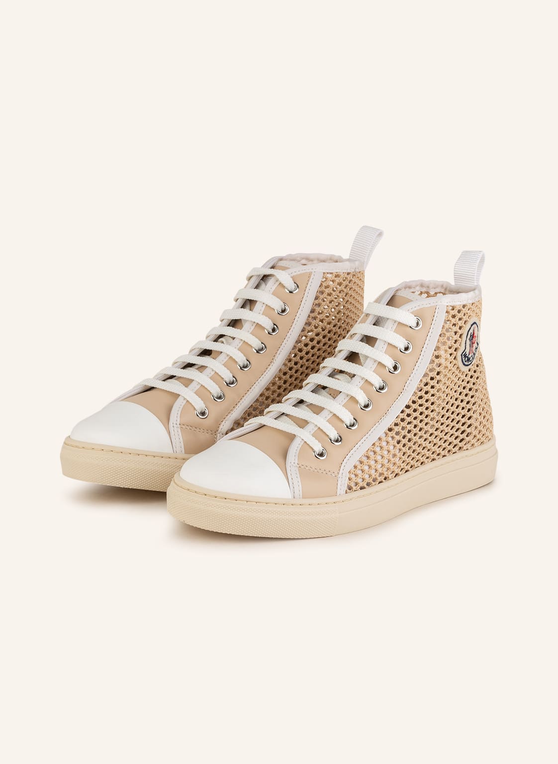 Moncler Enfant Hightop-Sneaker Anyse Ii weiss Moncler Enfant Hightop-Sneaker Anyse Ii weiss von MONCLER enfant