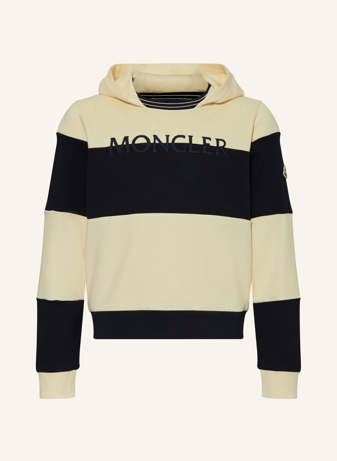 Moncler Enfant Hoodie beige Moncler Enfant Hoodie beige von MONCLER enfant