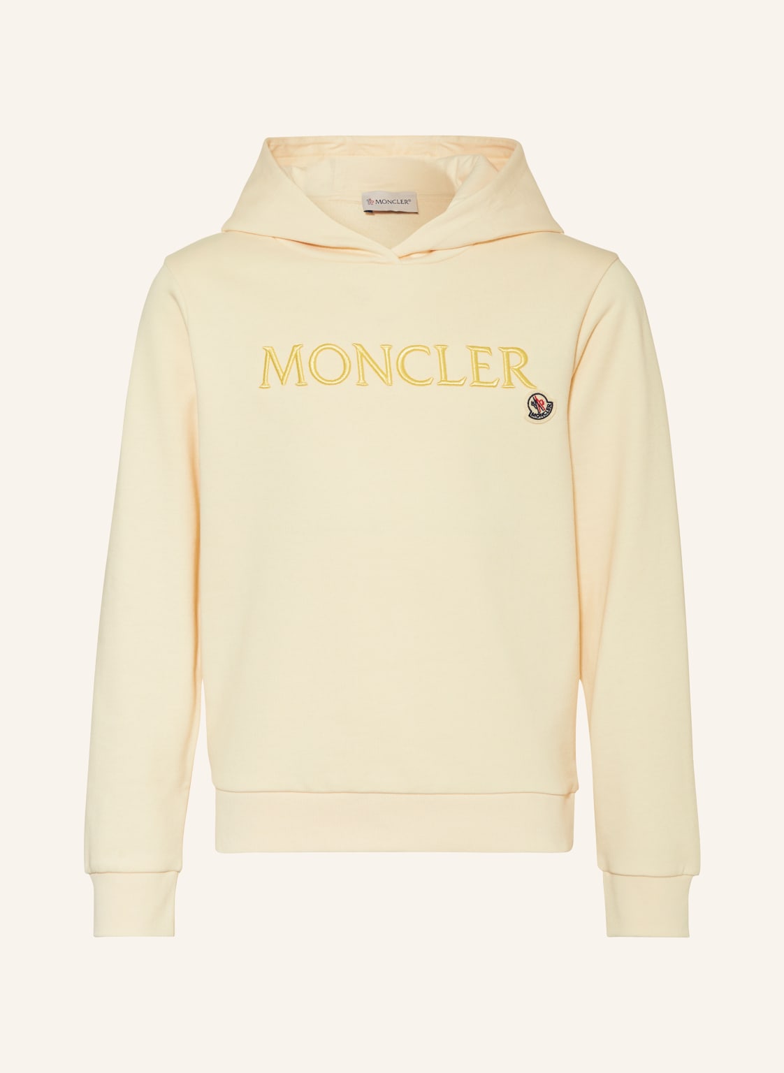Moncler Enfant Hoodie weiss Moncler Enfant Hoodie weiss von MONCLER enfant