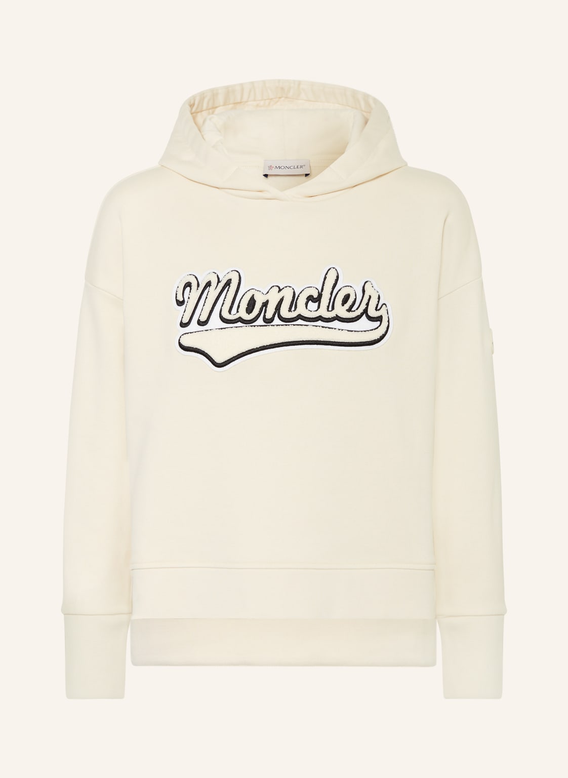 Moncler Enfant Hoodie weiss Moncler Enfant Hoodie weiss von MONCLER enfant