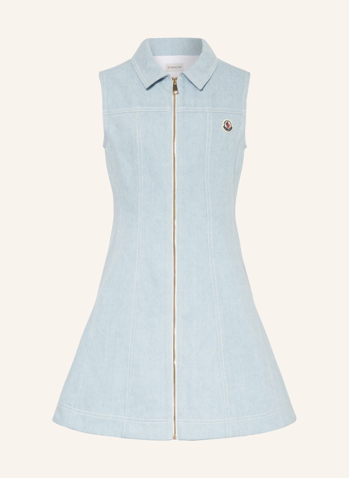 Moncler Enfant Jeanskleid blau Moncler Enfant Jeanskleid blau von MONCLER enfant