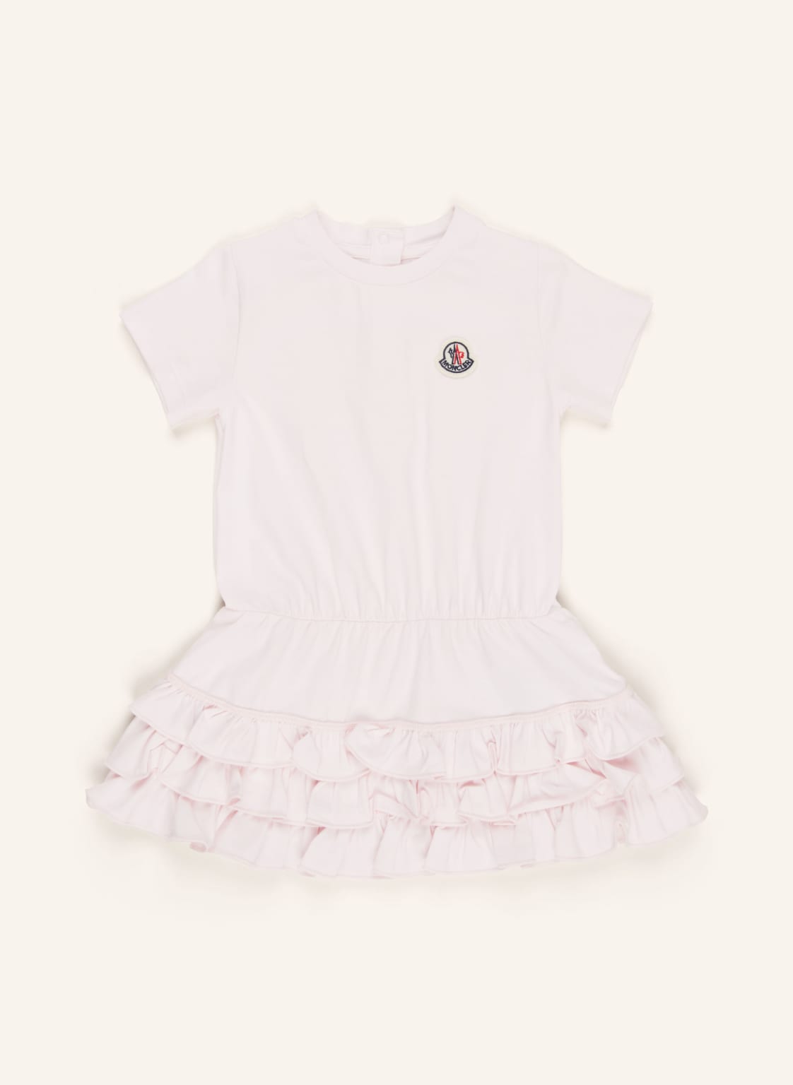 Moncler Enfant Kleid Mit Rüschen pink Moncler Enfant Kleid Mit Rüschen pink von MONCLER enfant