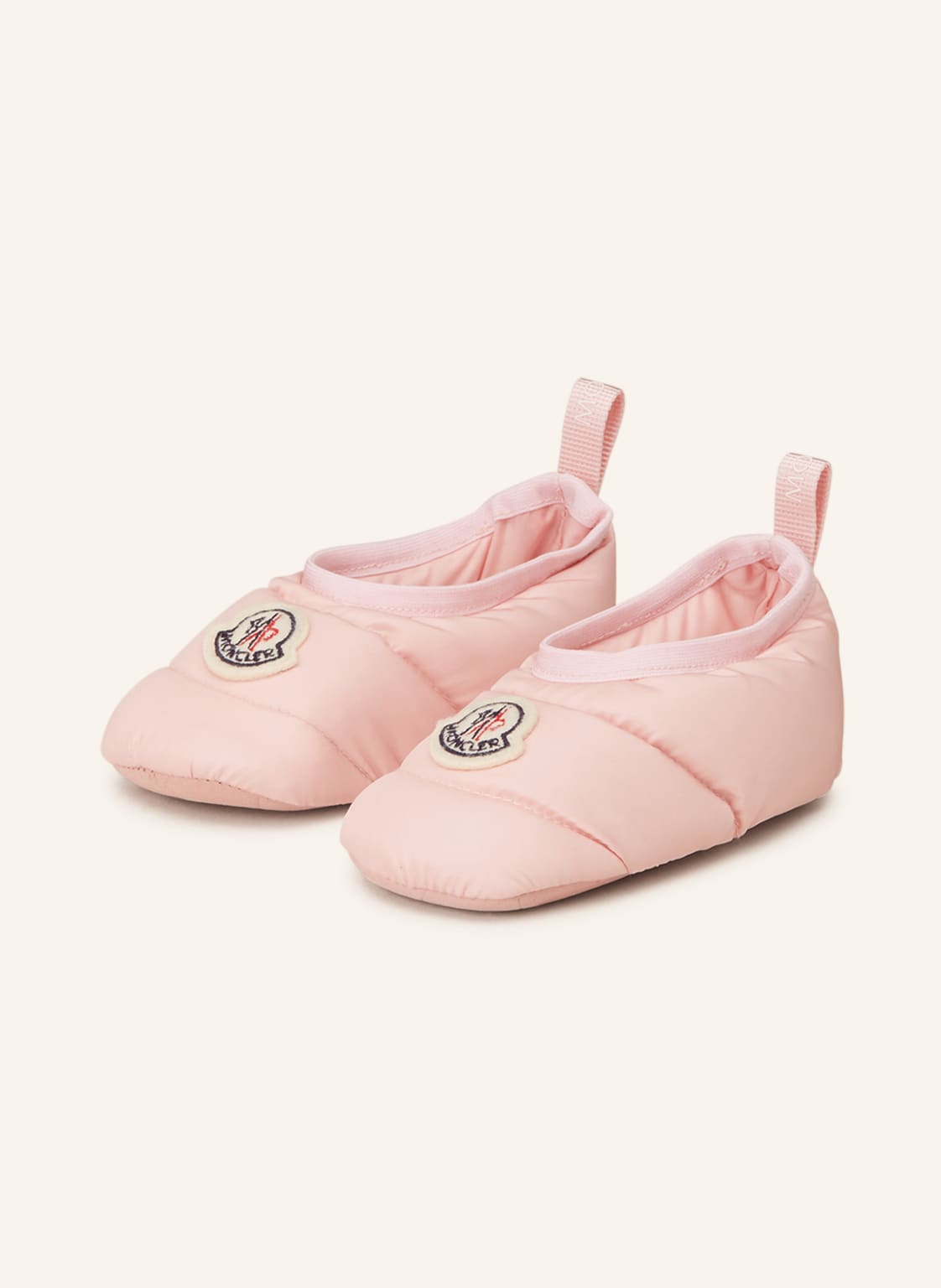 Moncler Enfant Krabbelschuhe Cherie pink von MONCLER enfant