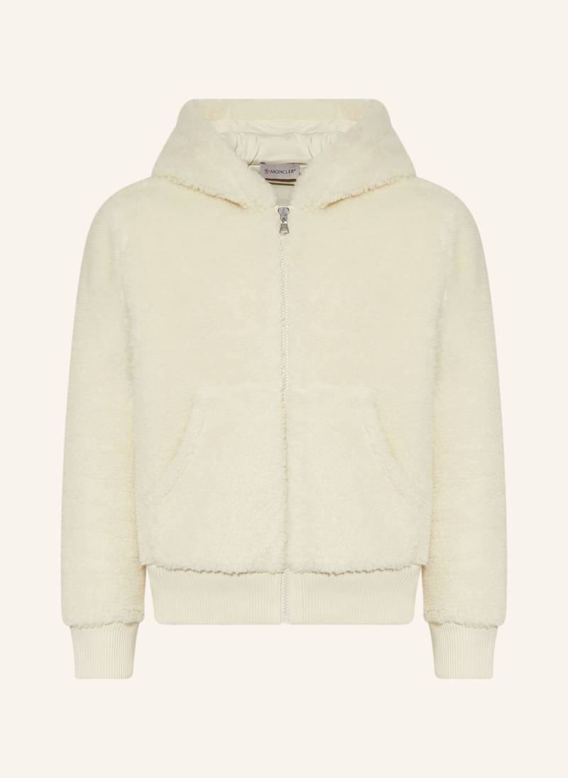 Moncler Enfant Kunstfell-Jacke beige von MONCLER enfant