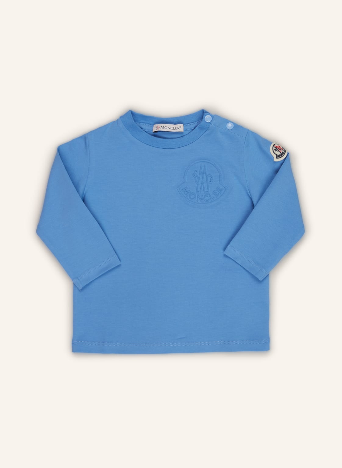 Moncler Enfant Longsleeve blau von MONCLER enfant