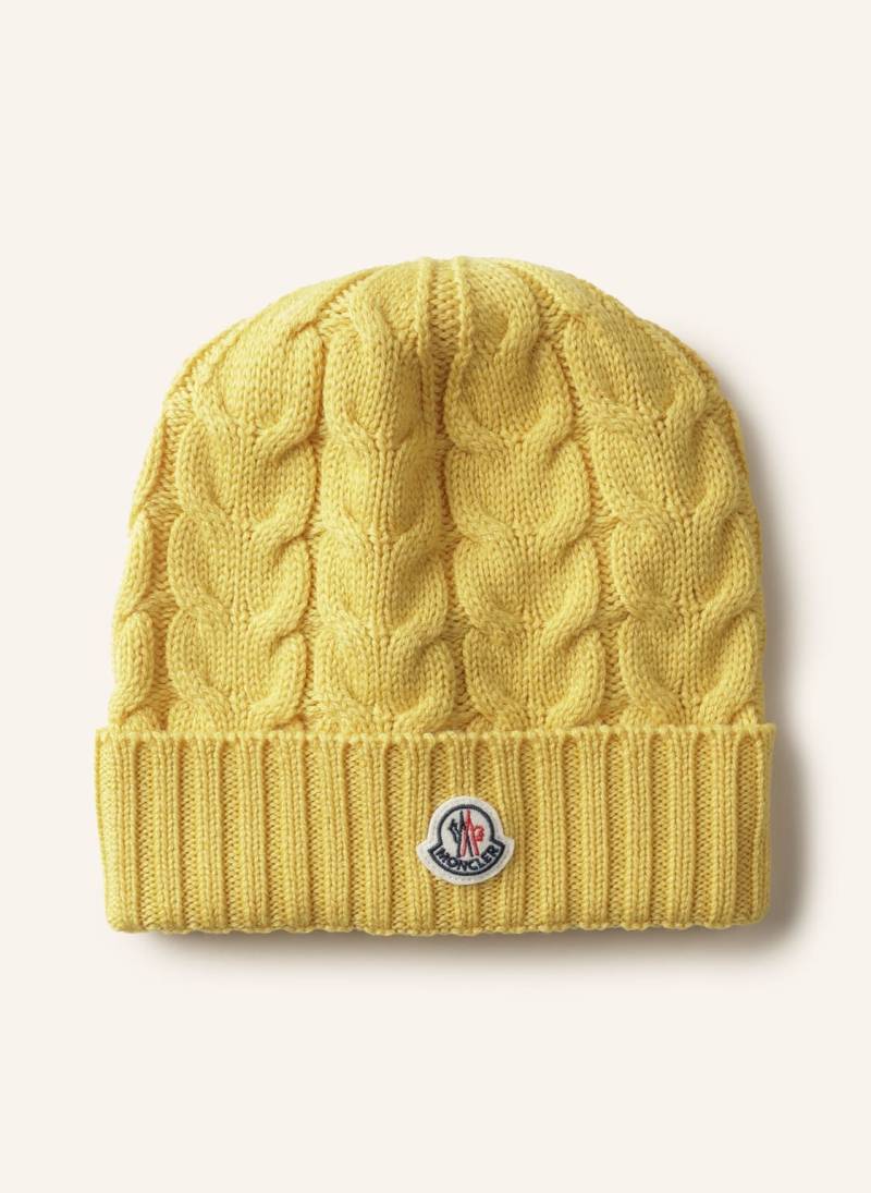 Moncler Enfant Mütze beige von MONCLER enfant