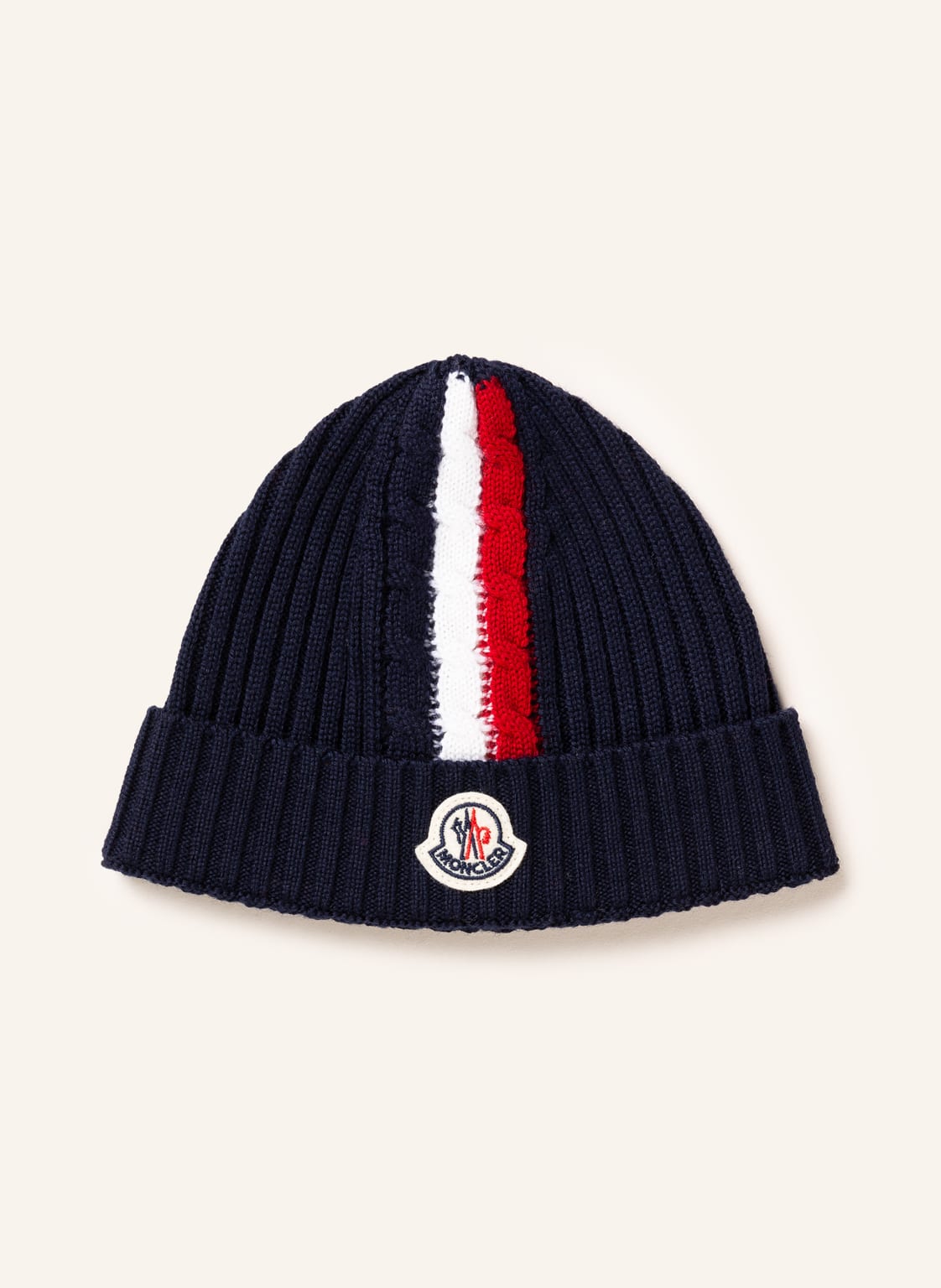 Moncler Enfant Mütze blau von MONCLER enfant