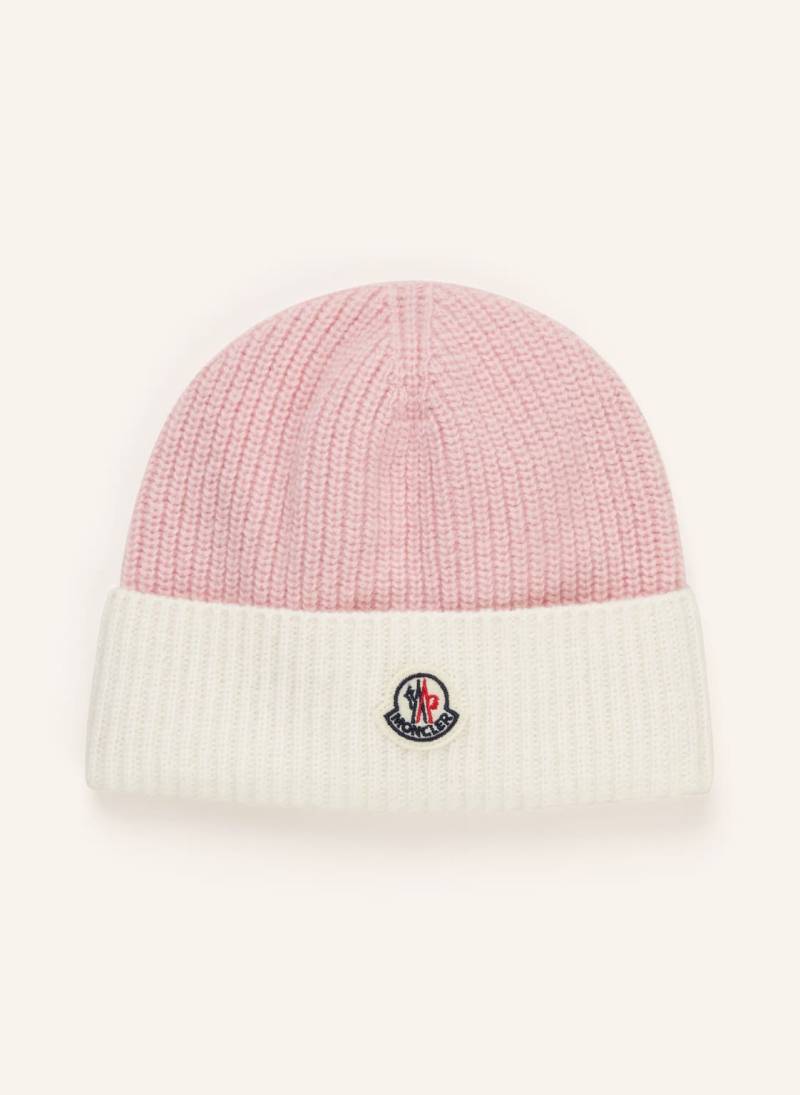 Moncler Enfant Mütze rosa von MONCLER enfant