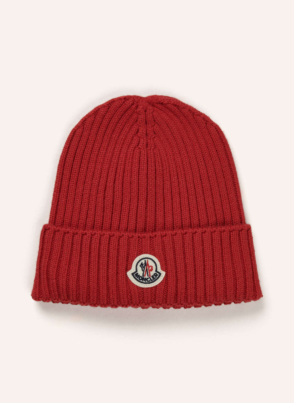 Moncler Enfant Mütze rot von MONCLER enfant