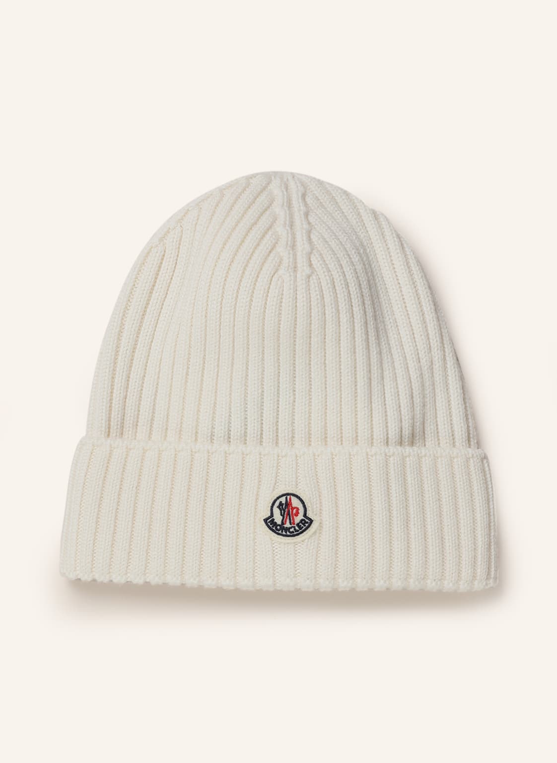 Moncler Enfant Mütze weiss von MONCLER enfant