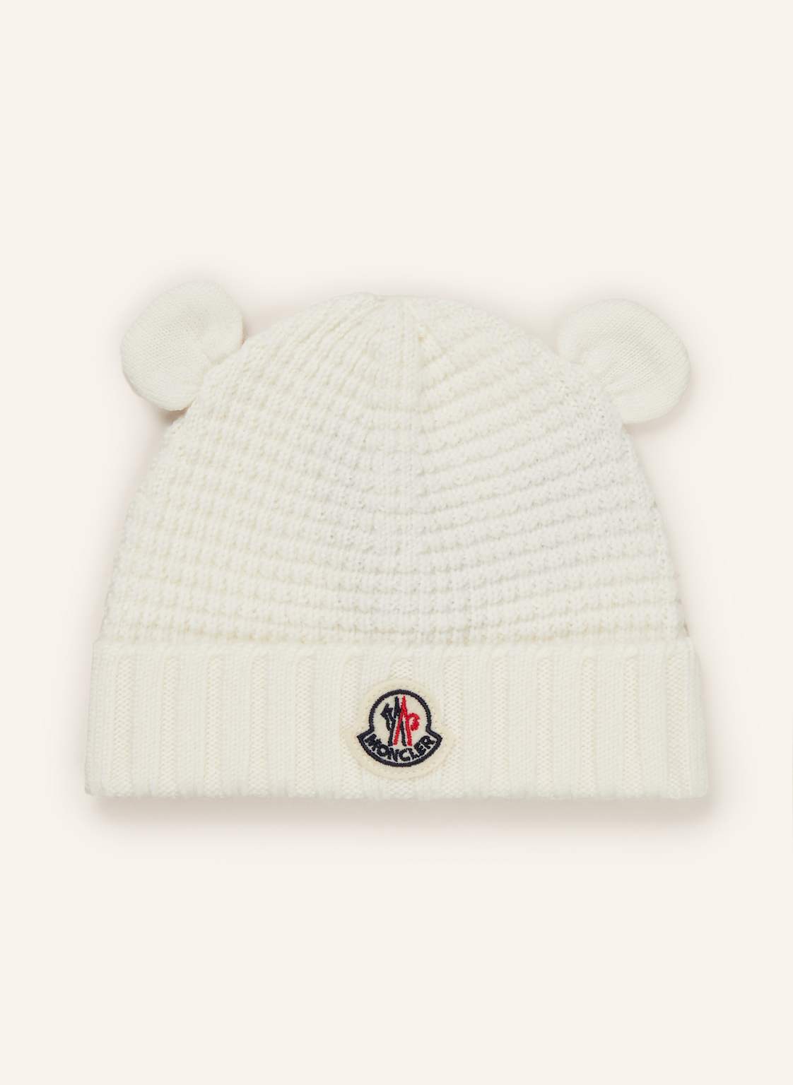 Moncler Enfant Mütze weiss von MONCLER enfant