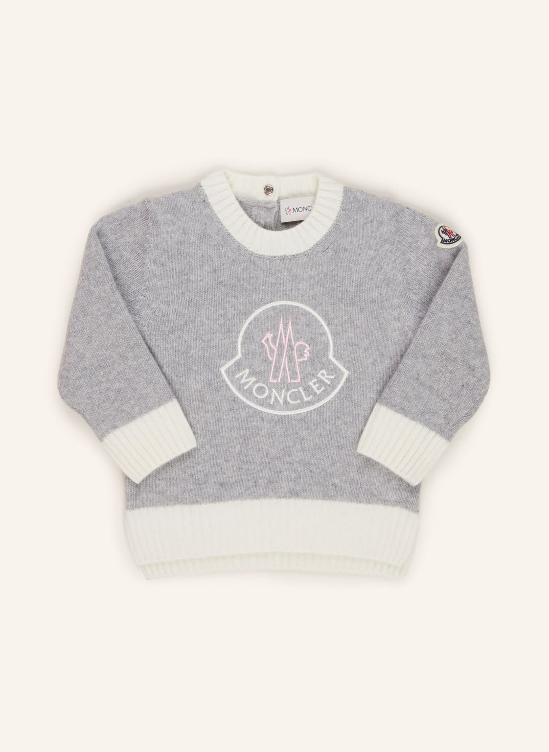 Moncler Enfant Pullover grau Moncler Enfant Pullover grau von MONCLER enfant