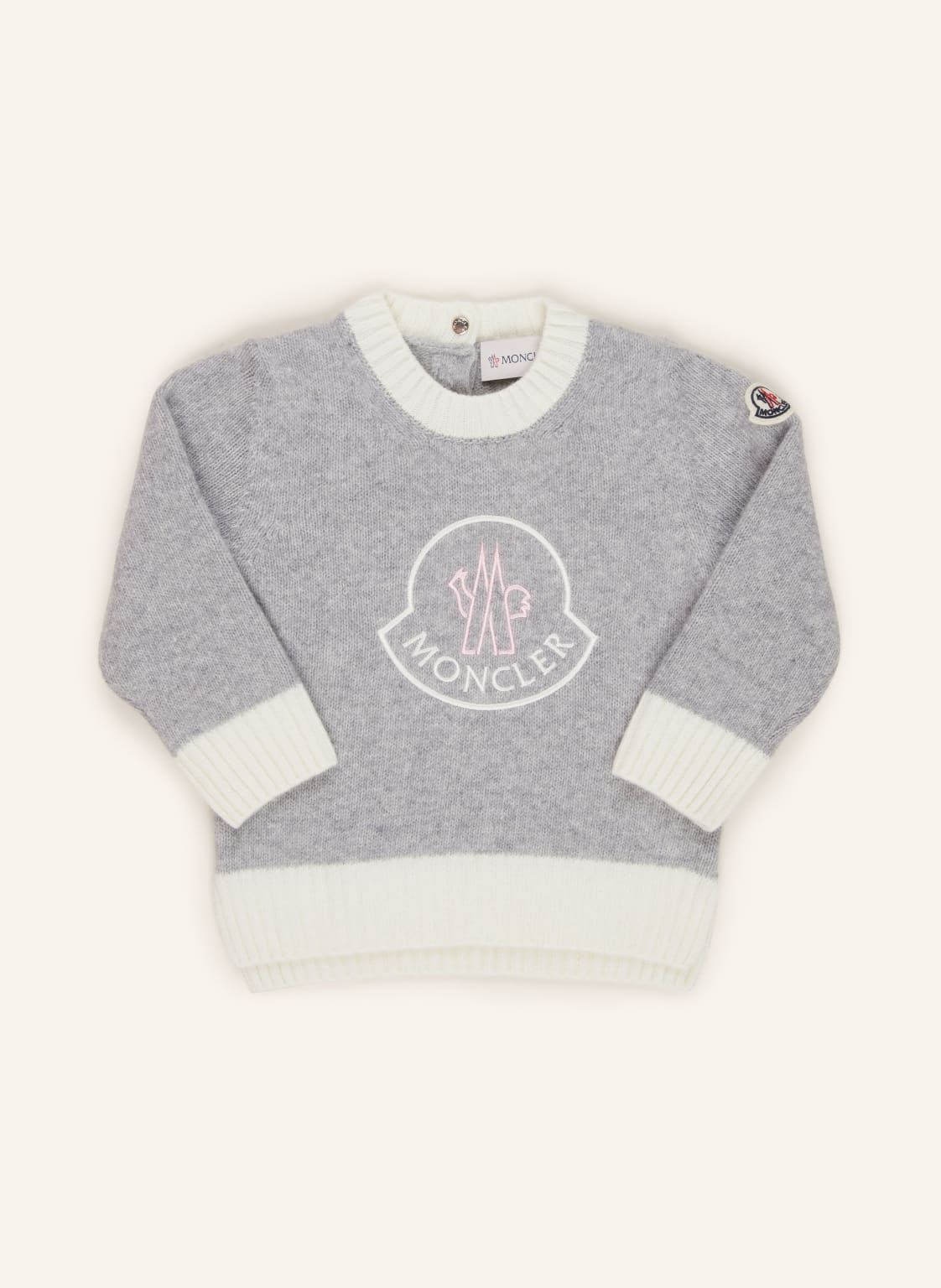 Moncler Enfant Pullover grau von MONCLER enfant