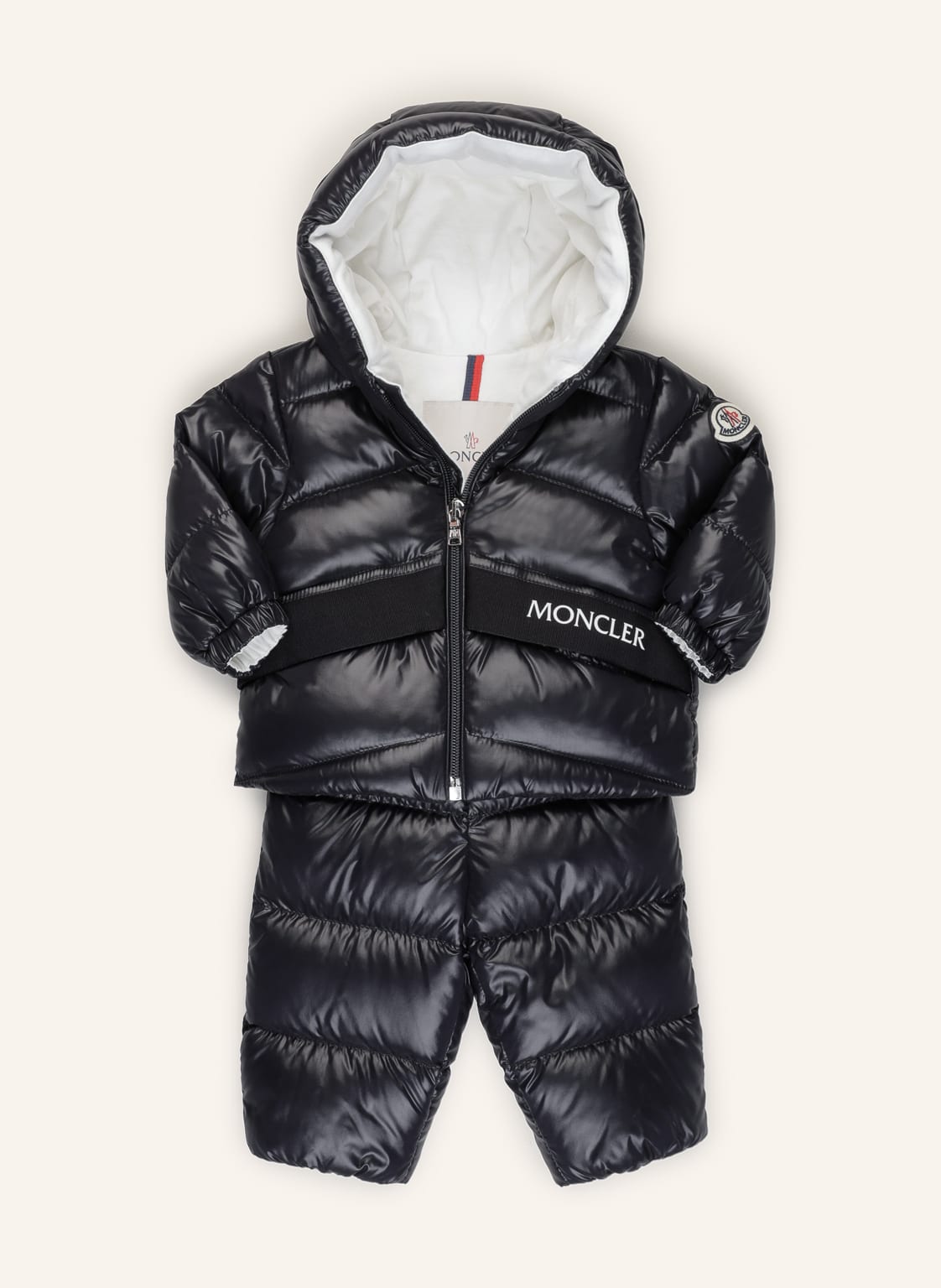 Moncler Enfant Set: Skijacke Und Skihose blau Moncler Enfant Set: Skijacke Und Skihose blau von MONCLER enfant