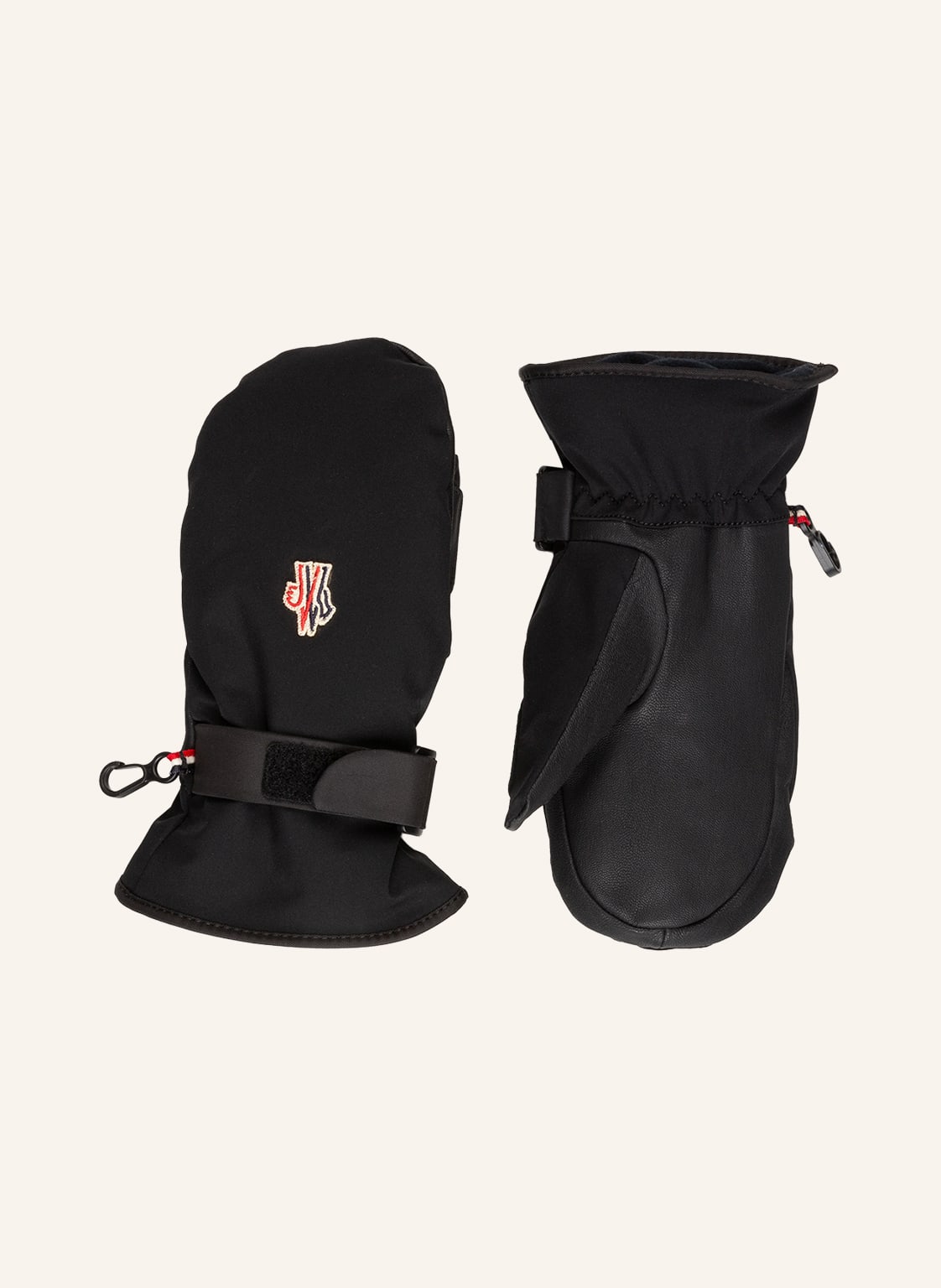 Moncler Enfant Skihandschuhe schwarz von MONCLER enfant