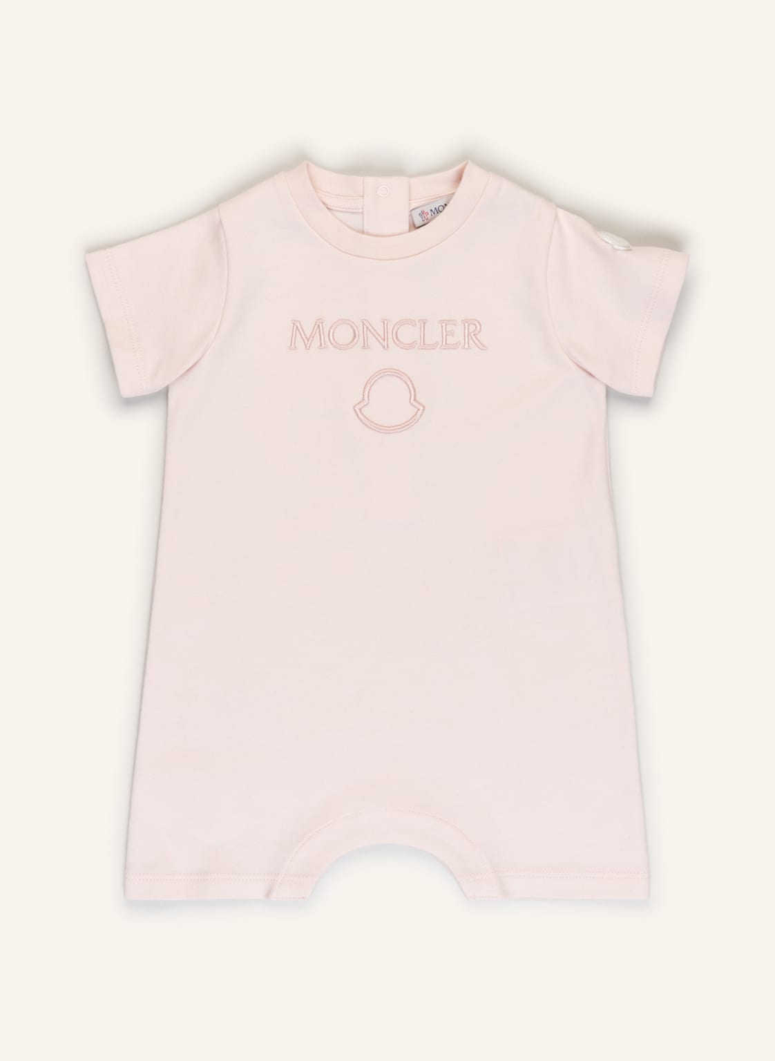 Moncler Enfant Strampler rosa von MONCLER enfant