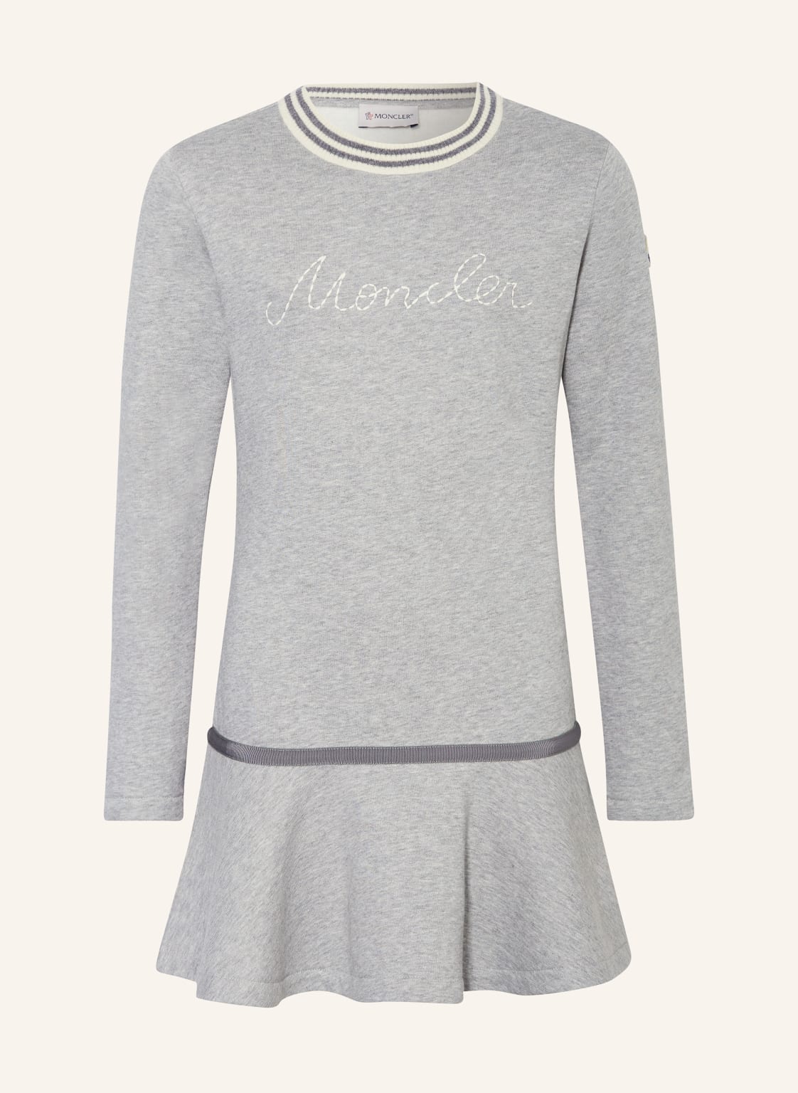 Moncler Enfant Sweatkleid grau Moncler Enfant Sweatkleid grau von MONCLER enfant