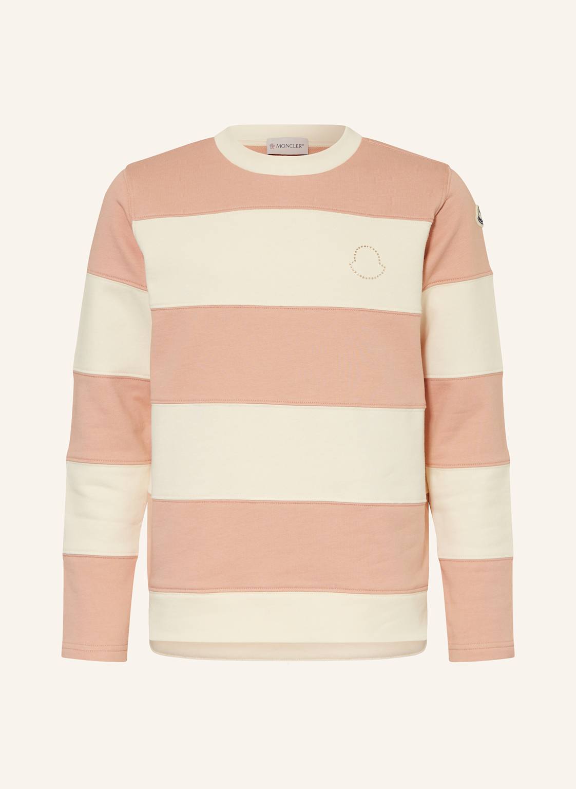 Moncler Enfant Sweatshirt rosa Moncler Enfant Sweatshirt rosa von MONCLER enfant