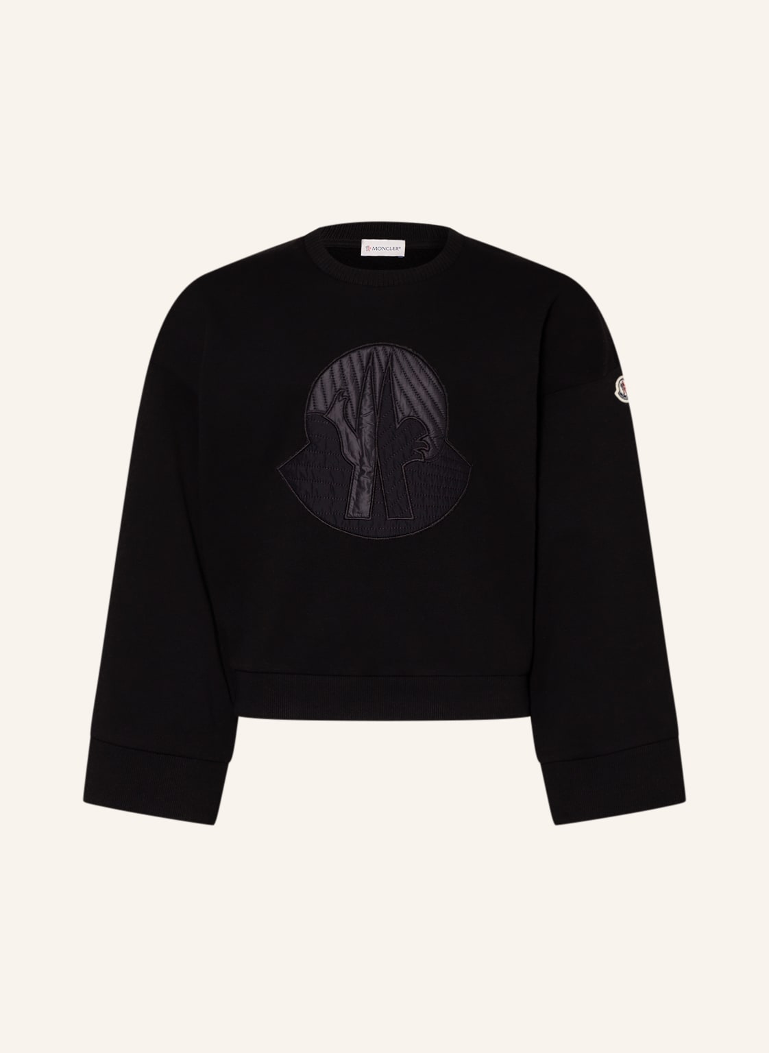 Moncler Enfant Sweatshirt schwarz von MONCLER enfant