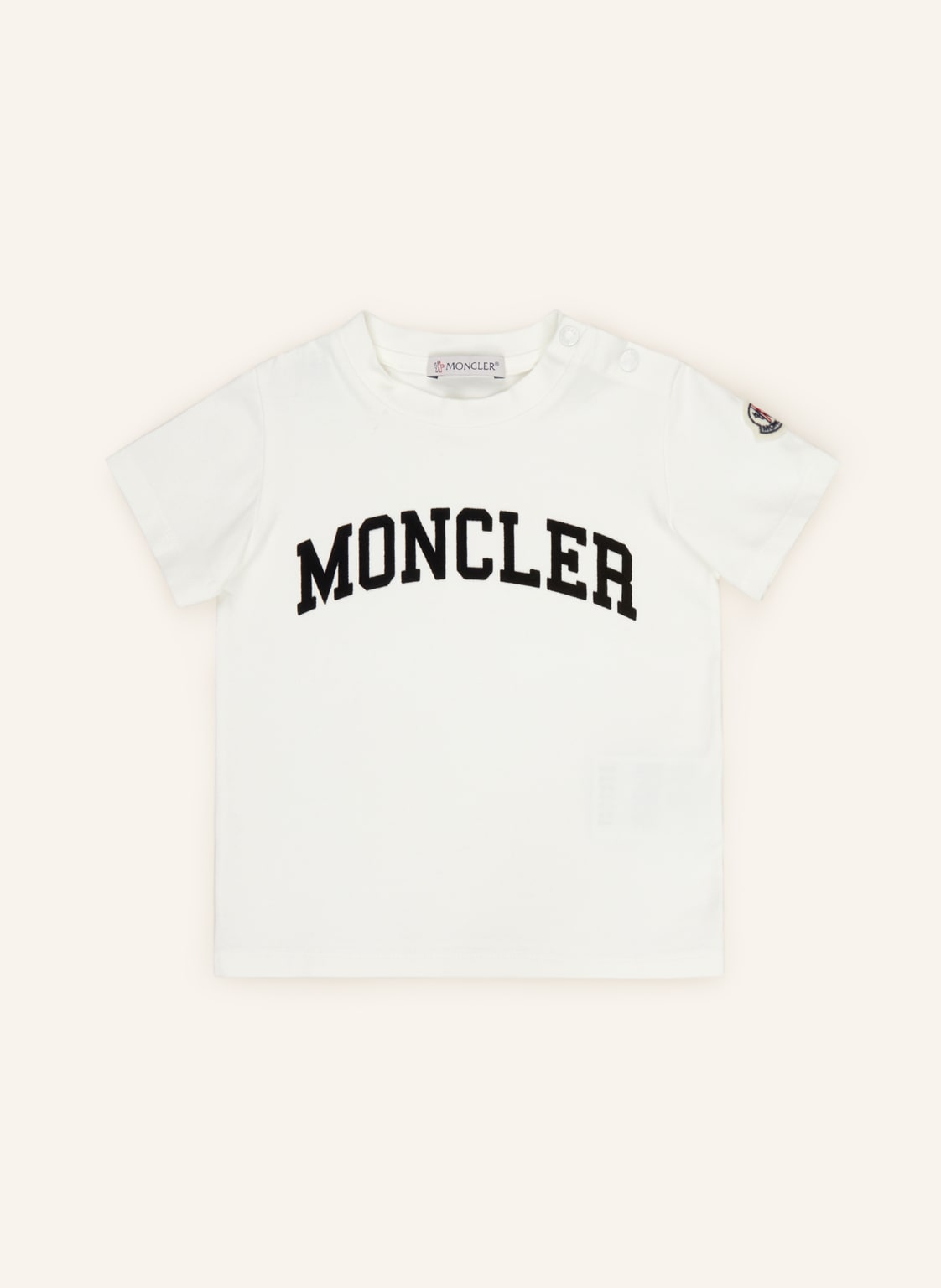 Moncler Enfant T-Shirt beige von MONCLER enfant