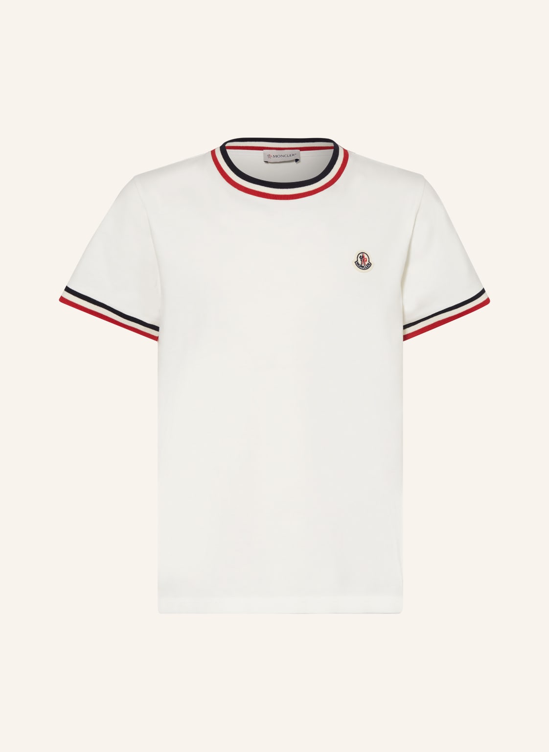 Moncler Enfant T-Shirt beige Moncler Enfant T-Shirt beige von MONCLER enfant