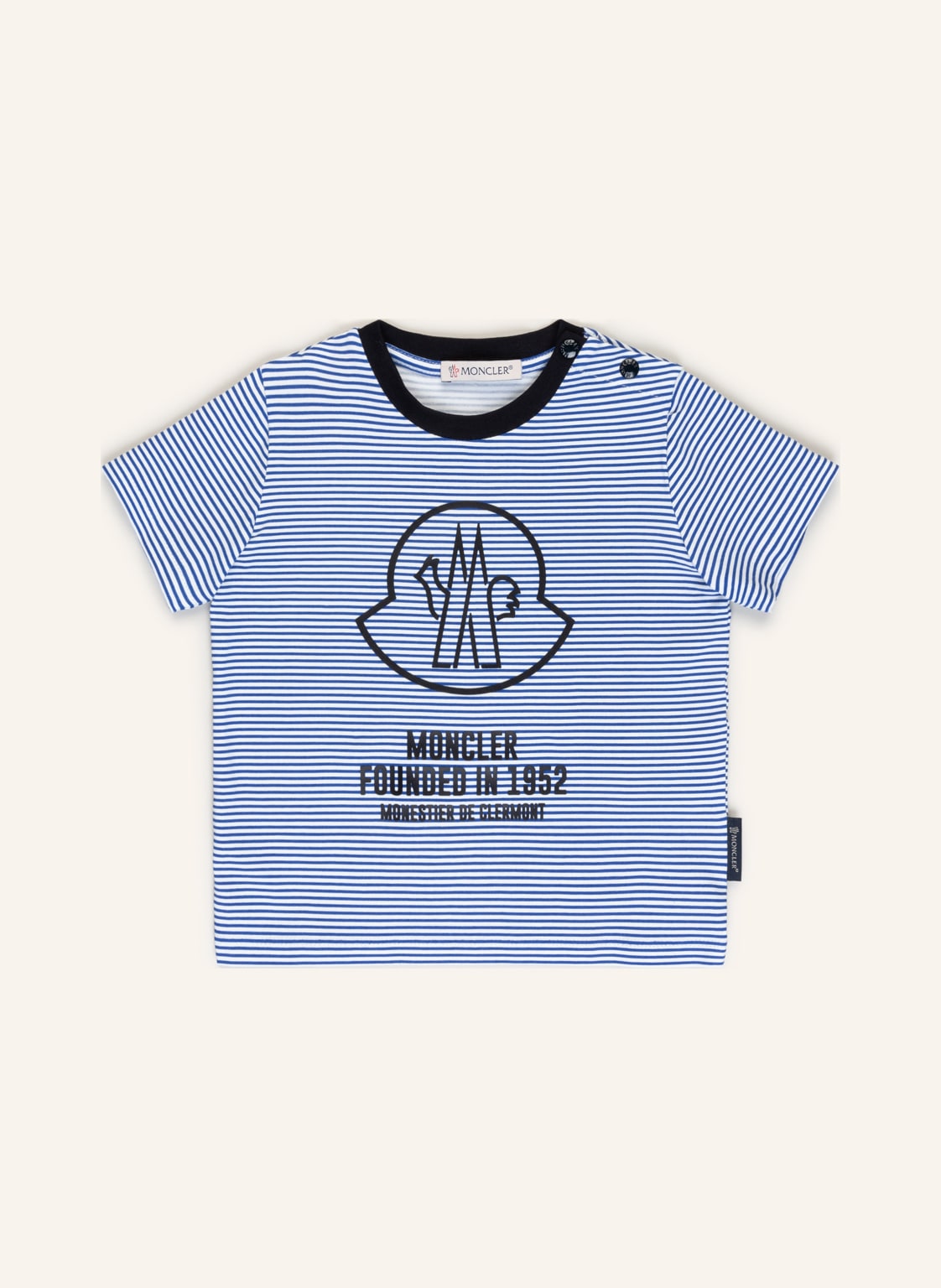 Moncler Enfant T-Shirt blau von MONCLER enfant