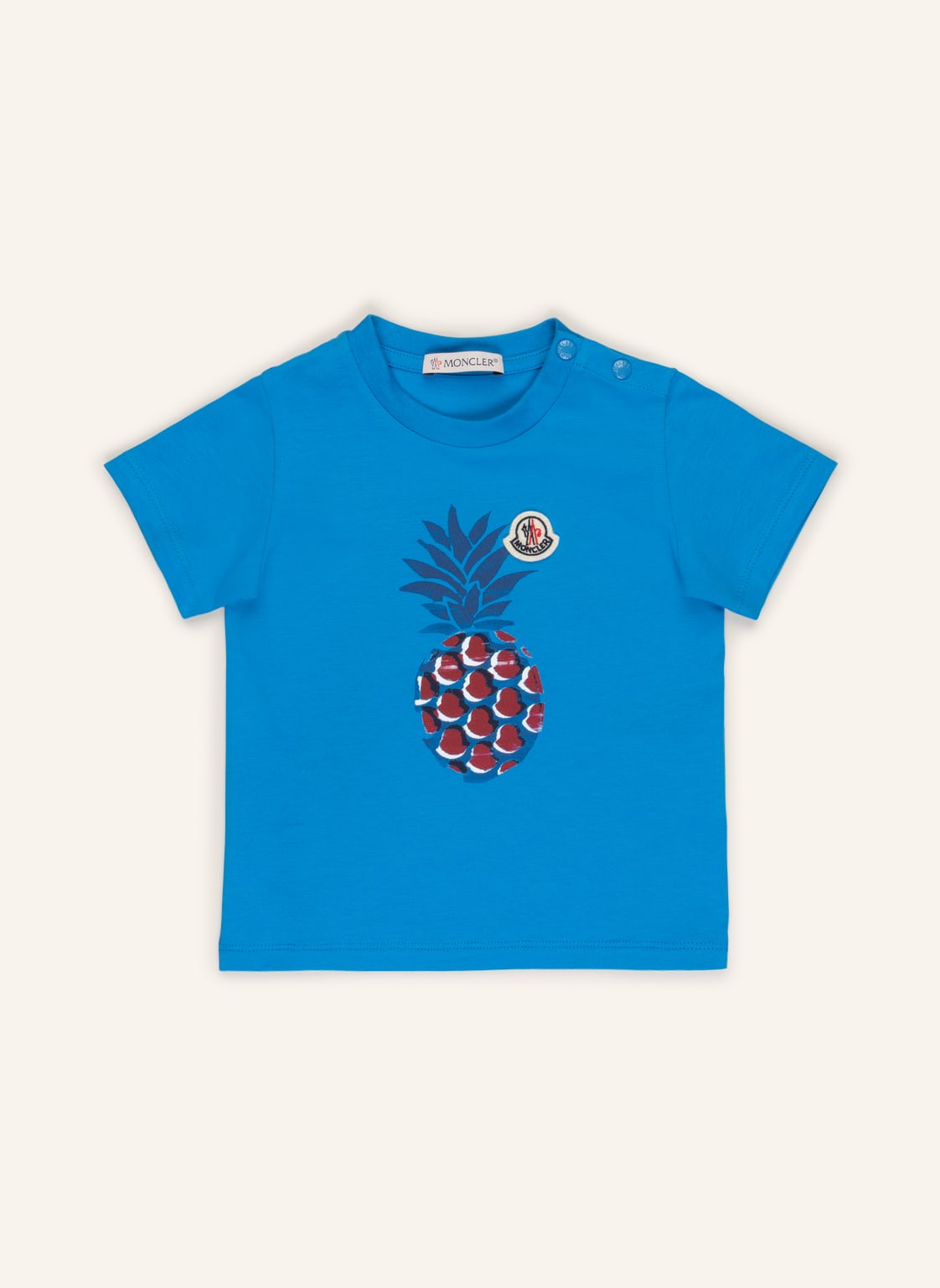 Moncler Enfant T-Shirt blau von MONCLER enfant