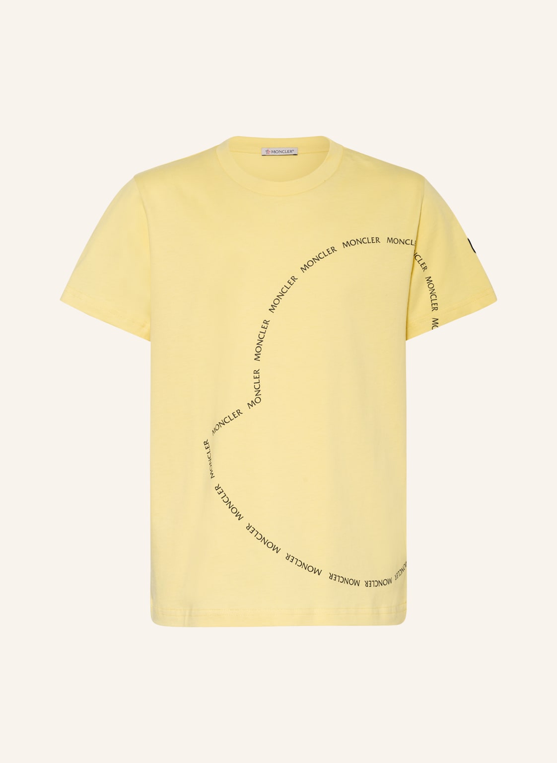 Moncler Enfant T-Shirt gelb Moncler Enfant T-Shirt gelb von MONCLER enfant