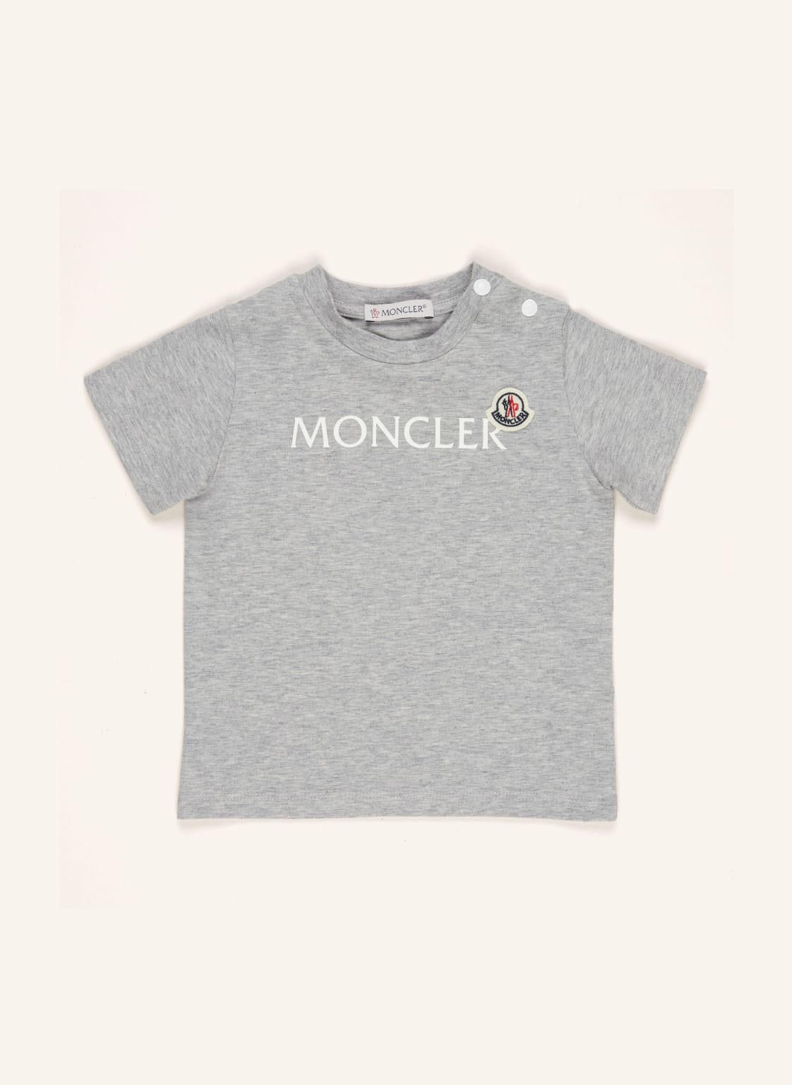 Moncler Enfant T-Shirt grau von MONCLER enfant