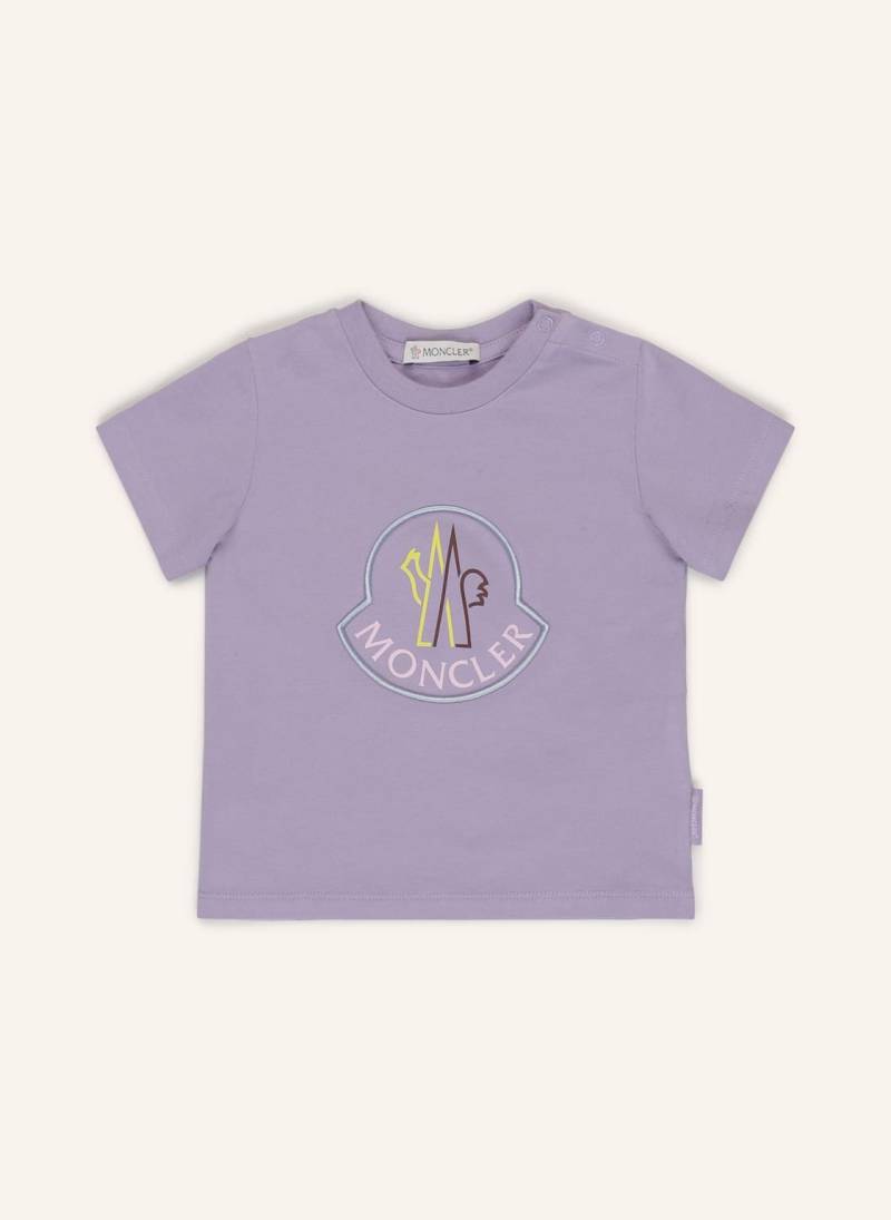 Moncler Enfant T-Shirt lila von MONCLER enfant