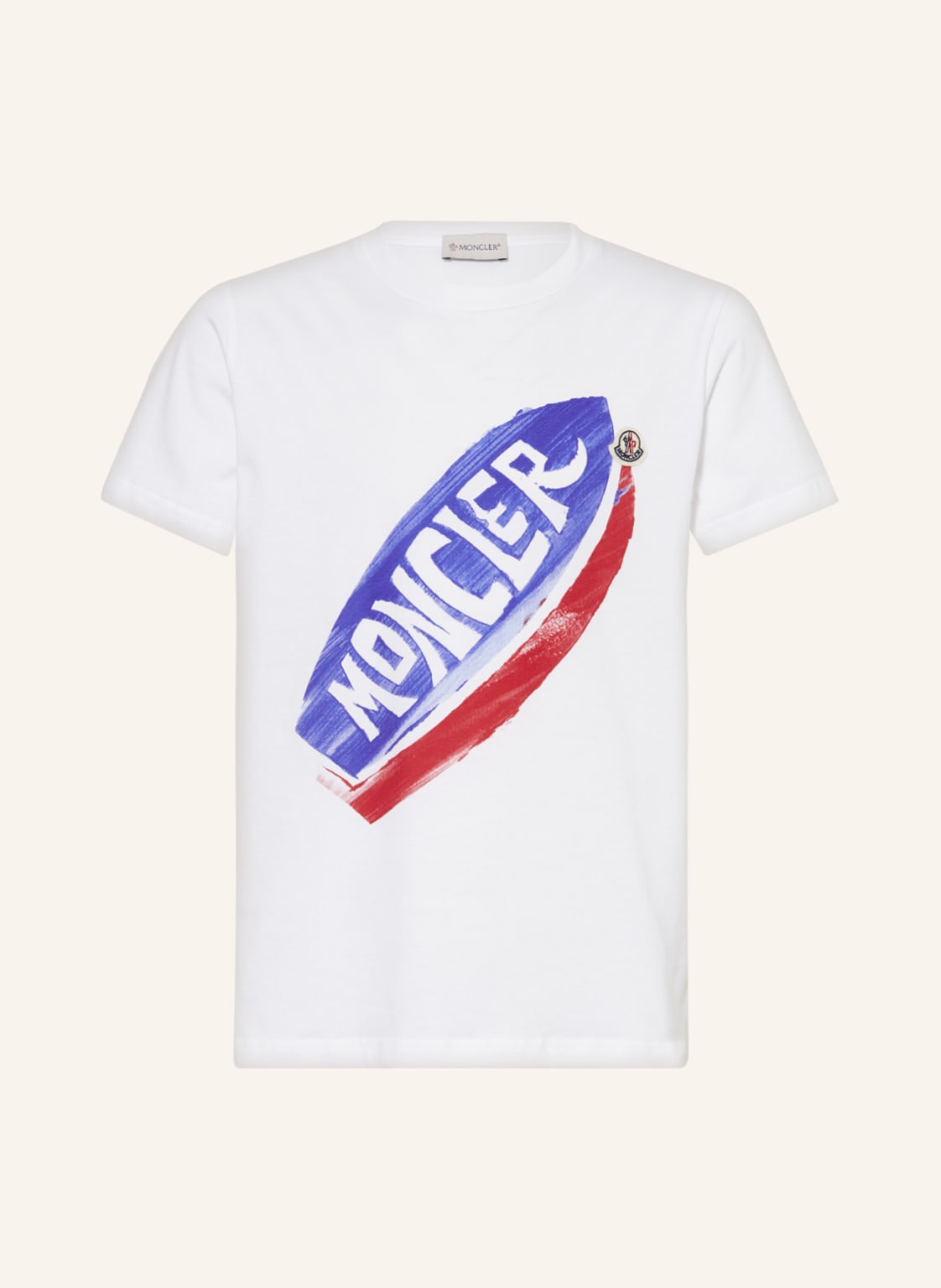 Moncler Enfant T-Shirt lila von MONCLER enfant