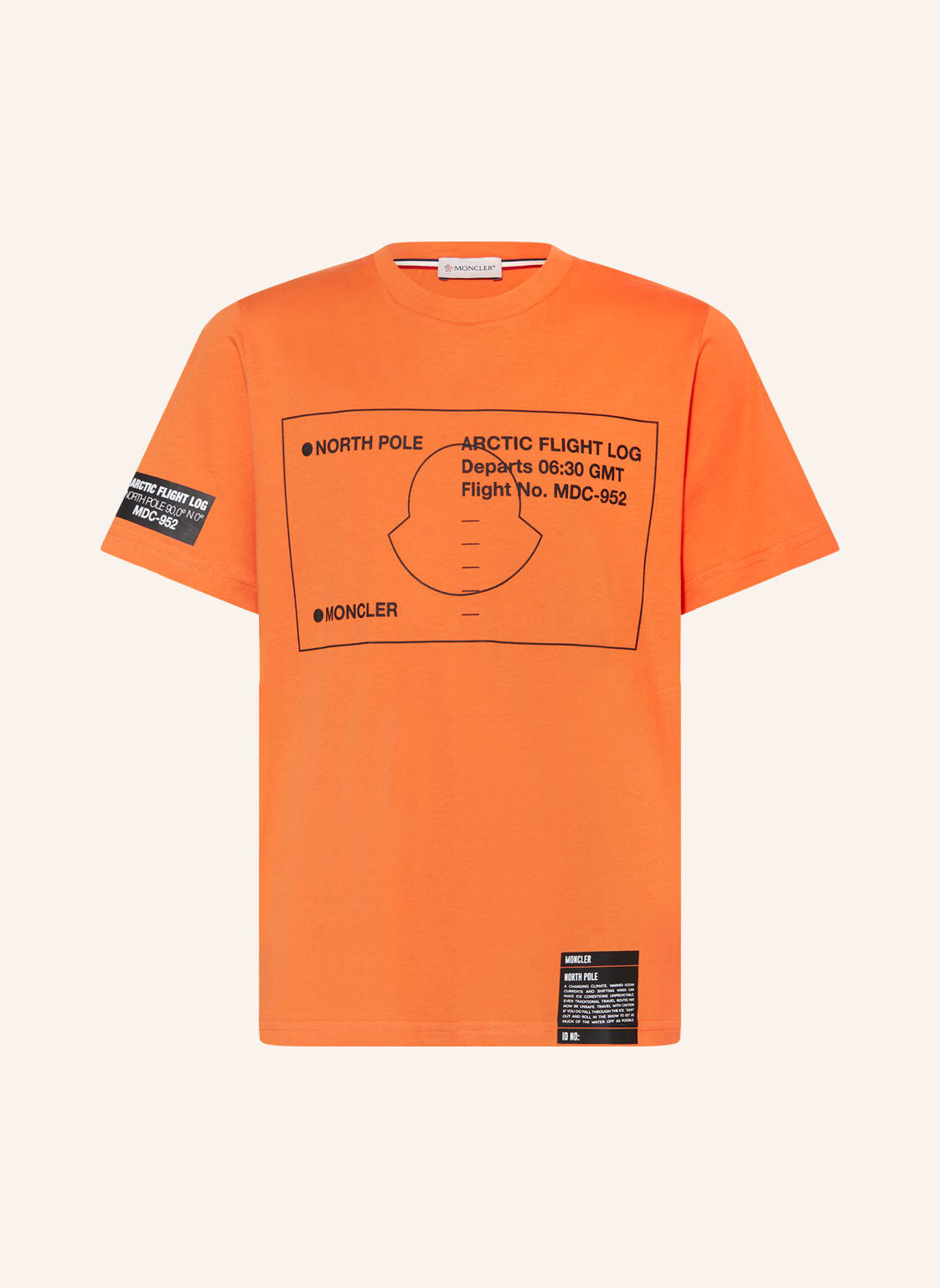 Moncler Enfant T-Shirt orange Moncler Enfant T-Shirt orange von MONCLER enfant