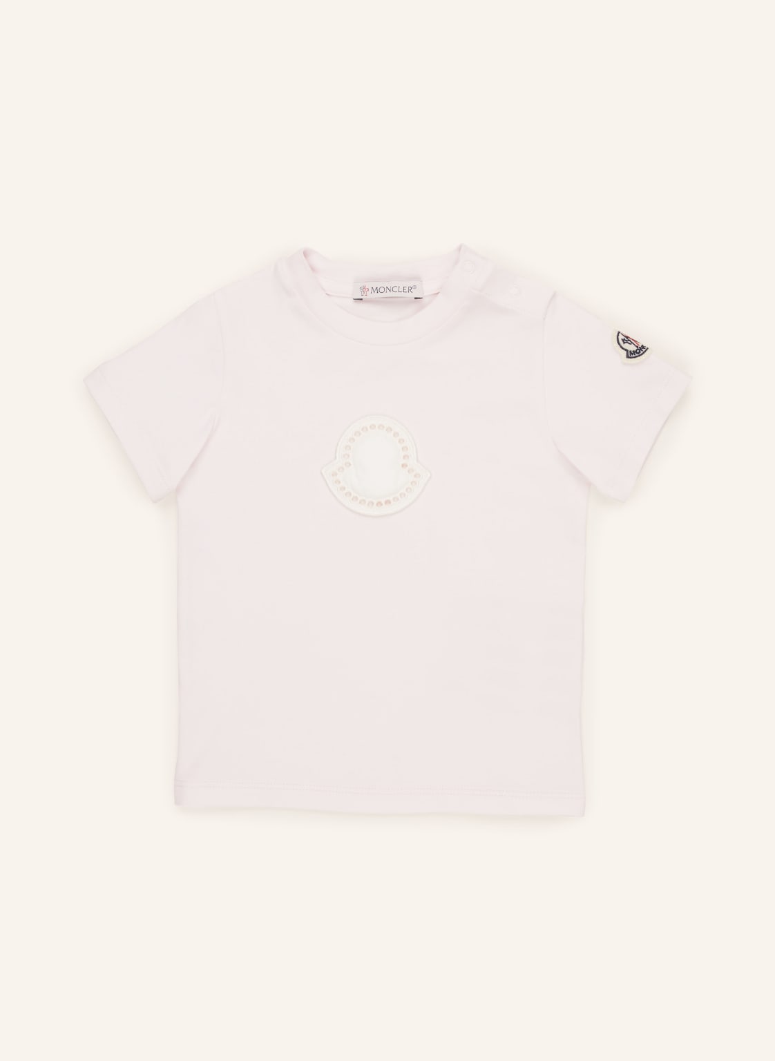 Moncler Enfant T-Shirt pink von MONCLER enfant