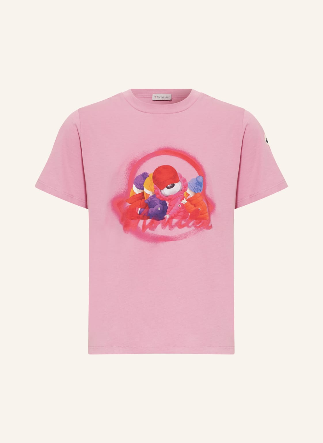 Moncler Enfant T-Shirt pink Moncler Enfant T-Shirt pink von MONCLER enfant