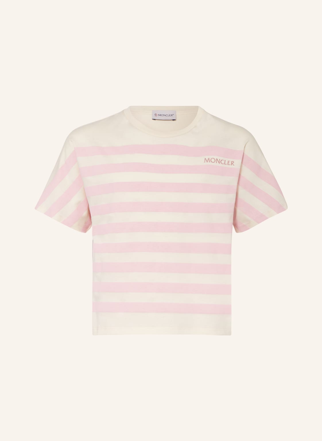 Moncler Enfant T-Shirt rosa von MONCLER enfant