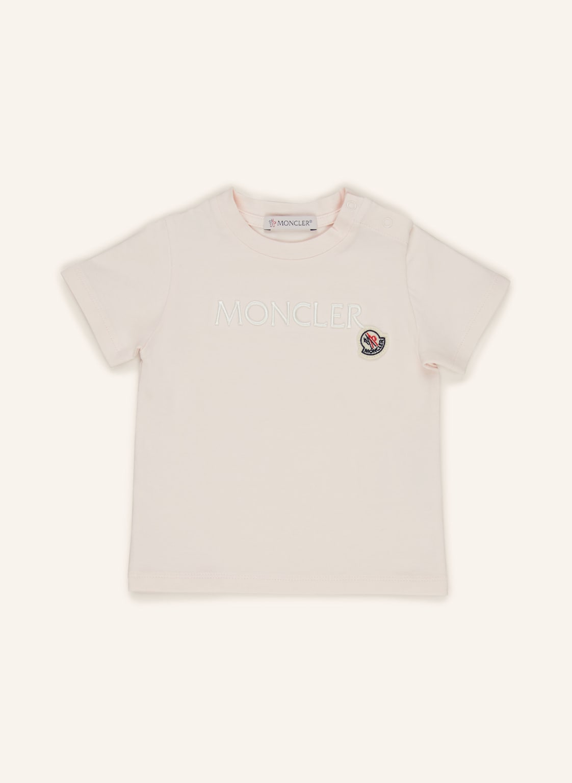 Moncler Enfant T-Shirt rosa von MONCLER enfant