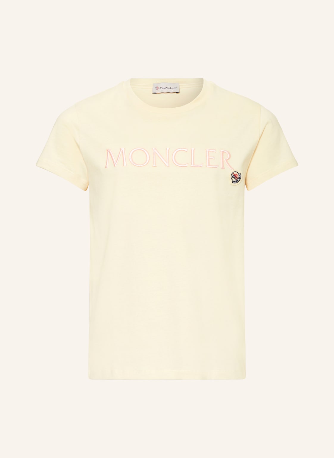 Moncler Enfant T-Shirt weiss Moncler Enfant T-Shirt weiss von MONCLER enfant