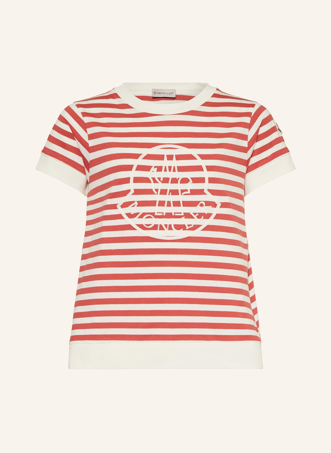 Moncler Enfant T-Shirt weiss Moncler Enfant T-Shirt weiss von MONCLER enfant