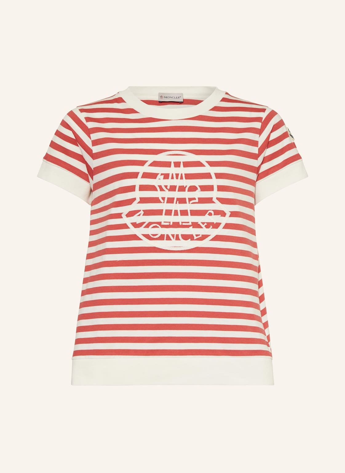 Moncler Enfant T-Shirt weiss von MONCLER enfant