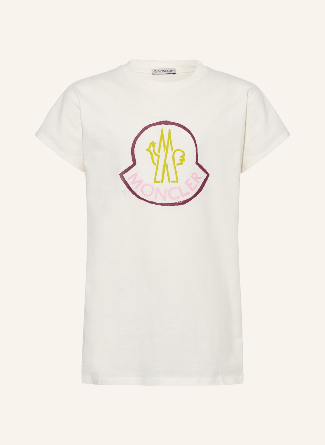 Moncler Enfant T-Shirt weiss Moncler Enfant T-Shirt weiss von MONCLER enfant