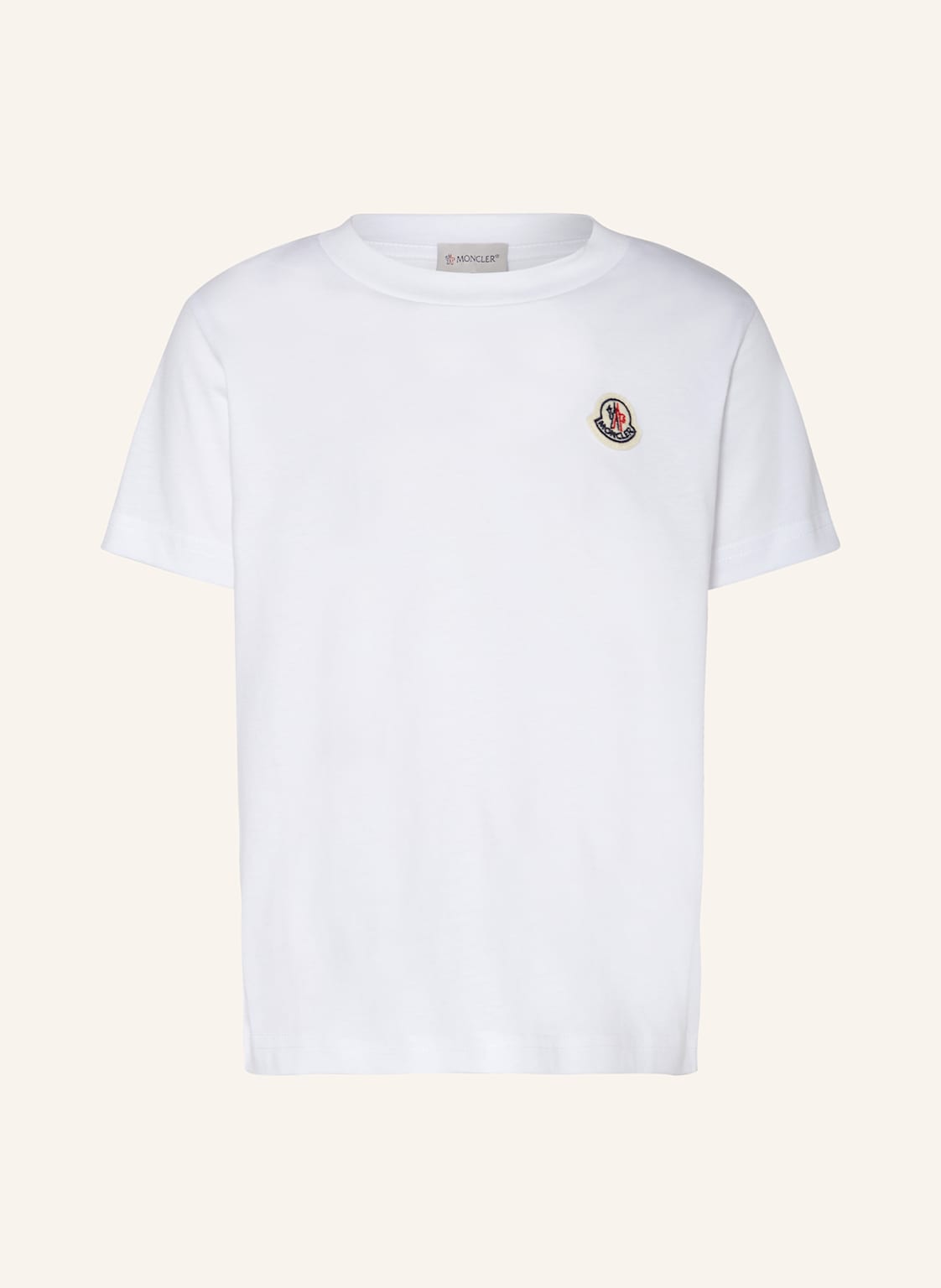 Moncler Enfant T-Shirt weiss von MONCLER enfant