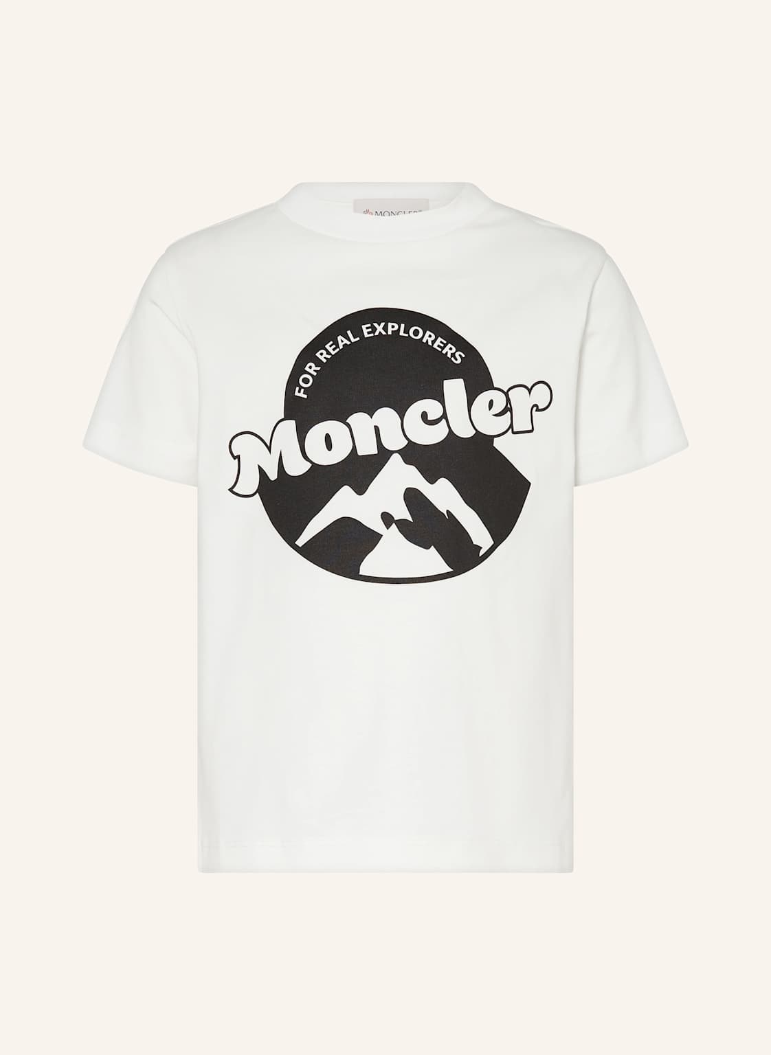 Moncler Enfant T-Shirt weiss Moncler Enfant T-Shirt weiss von MONCLER enfant
