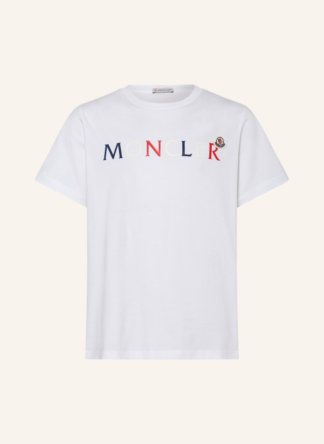 Moncler Enfant T-Shirt weiss Moncler Enfant T-Shirt weiss von MONCLER enfant
