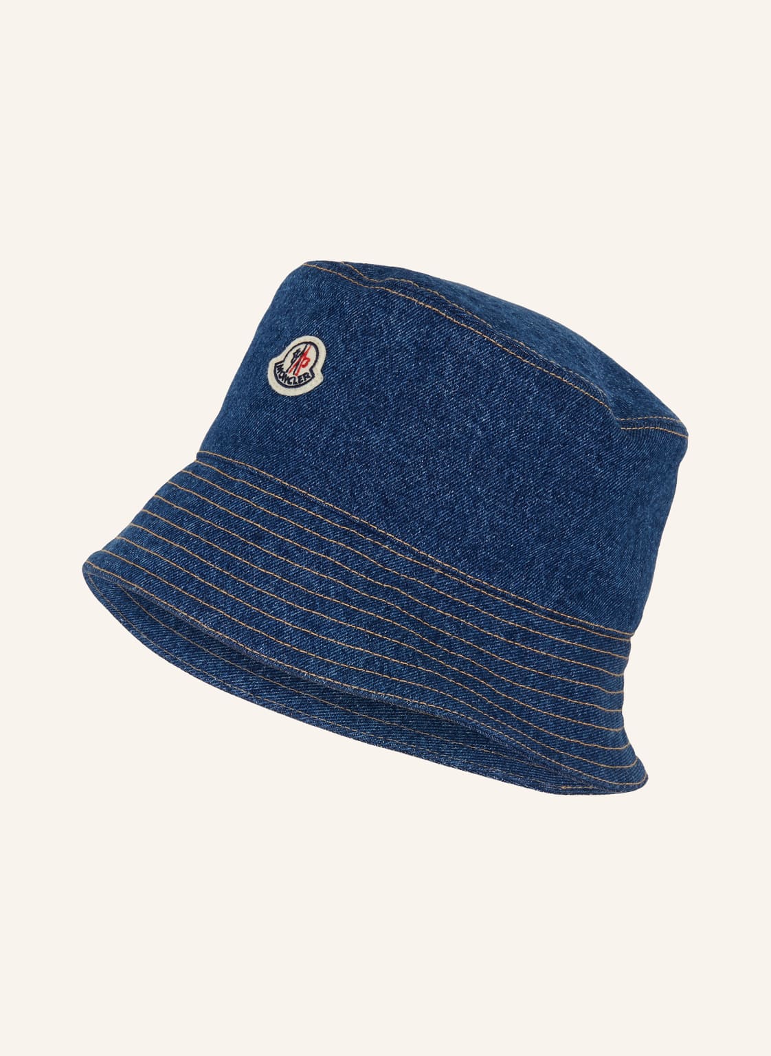 Moncler Bucket-Hat blau von MONCLER