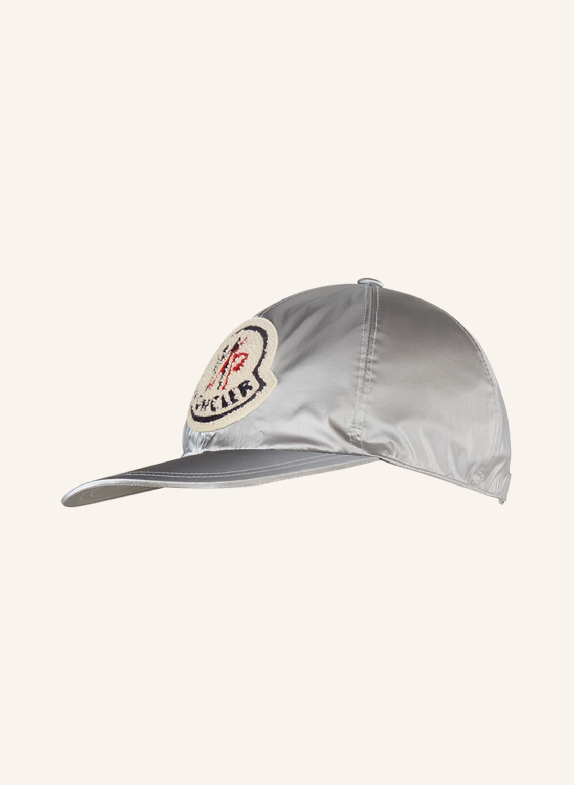 Moncler Cap silber von MONCLER