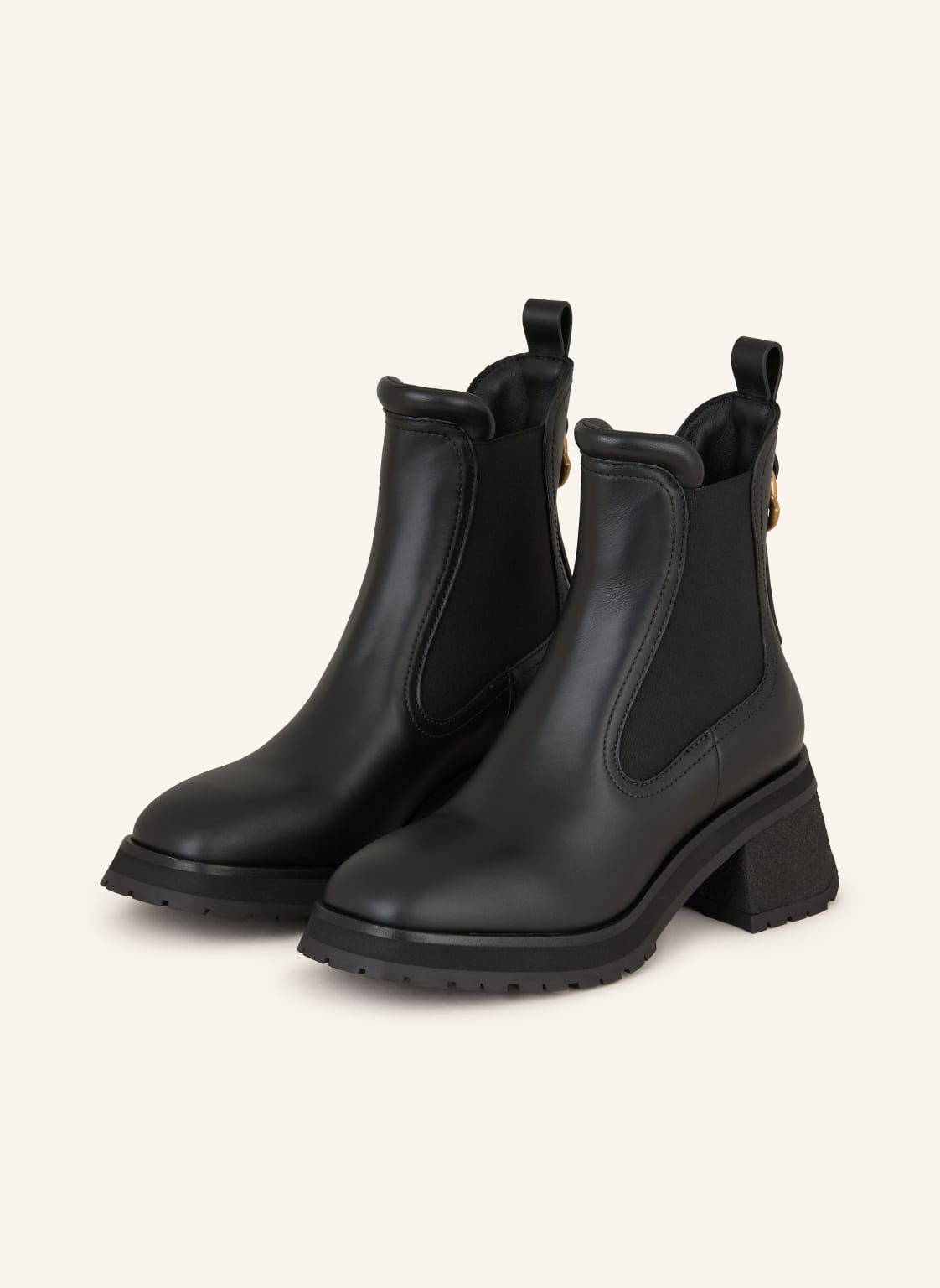 Moncler Chelsea-Boots Gigi schwarz von MONCLER