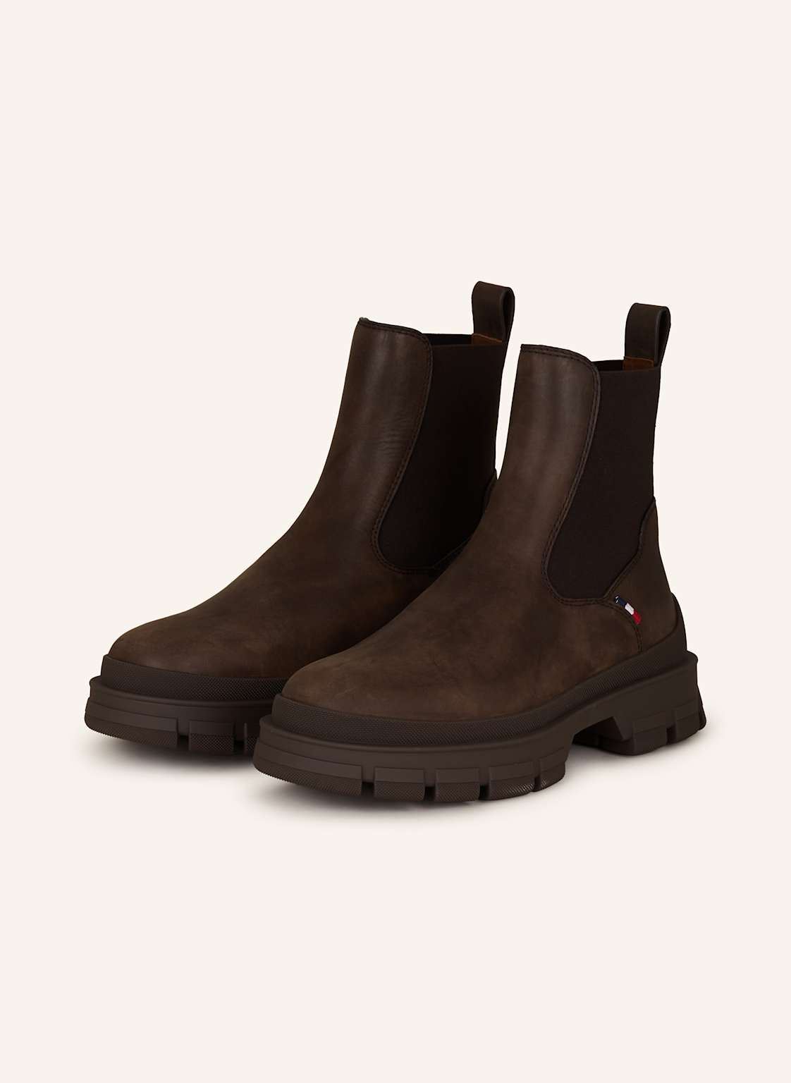 Moncler Chelsea-Boots Hevea braun von MONCLER