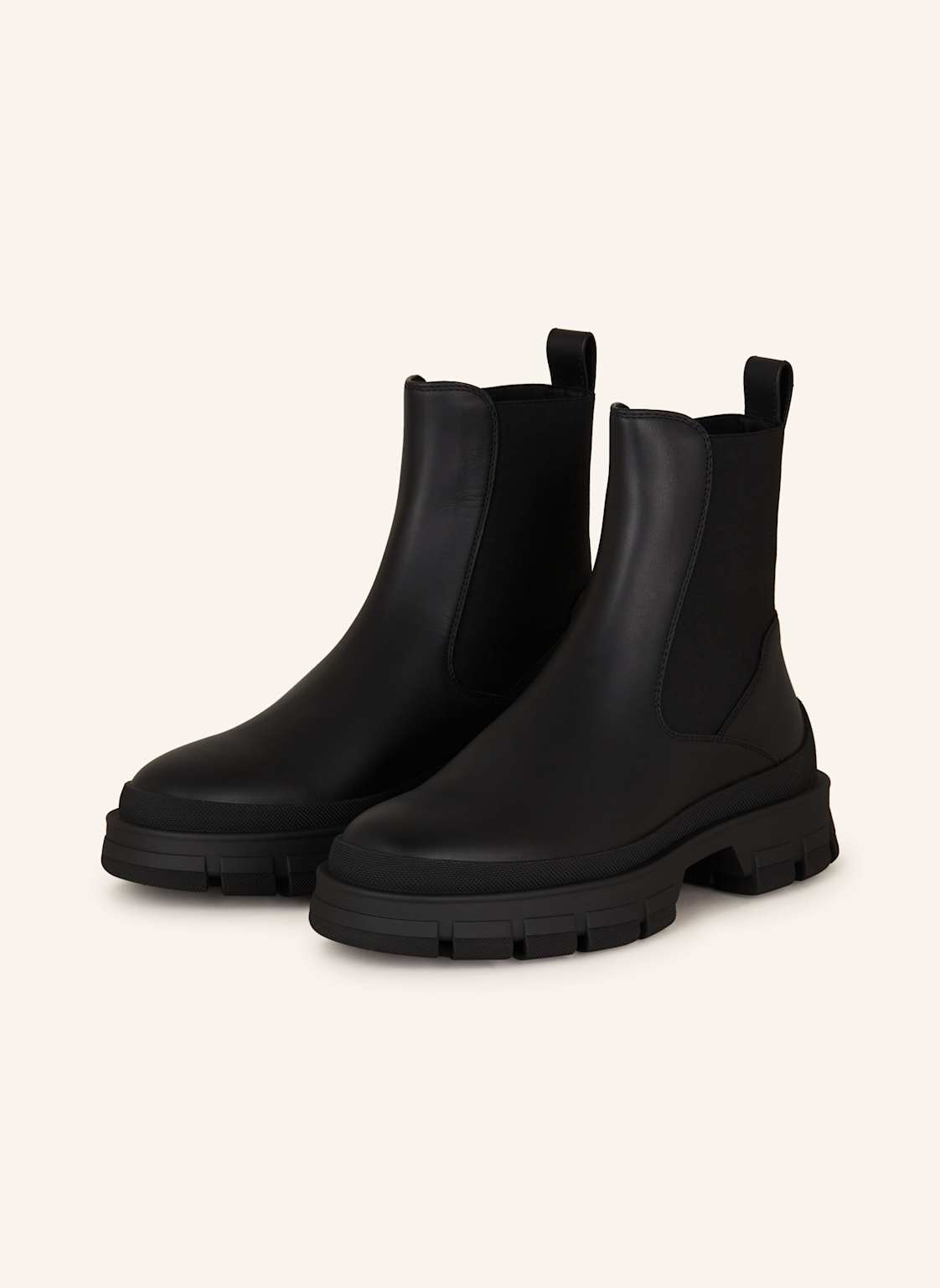 Moncler Chelsea-Boots Hevea schwarz von MONCLER