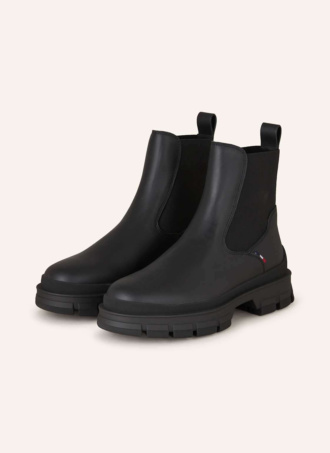 Moncler Chelsea-Boots Hevea schwarz von MONCLER